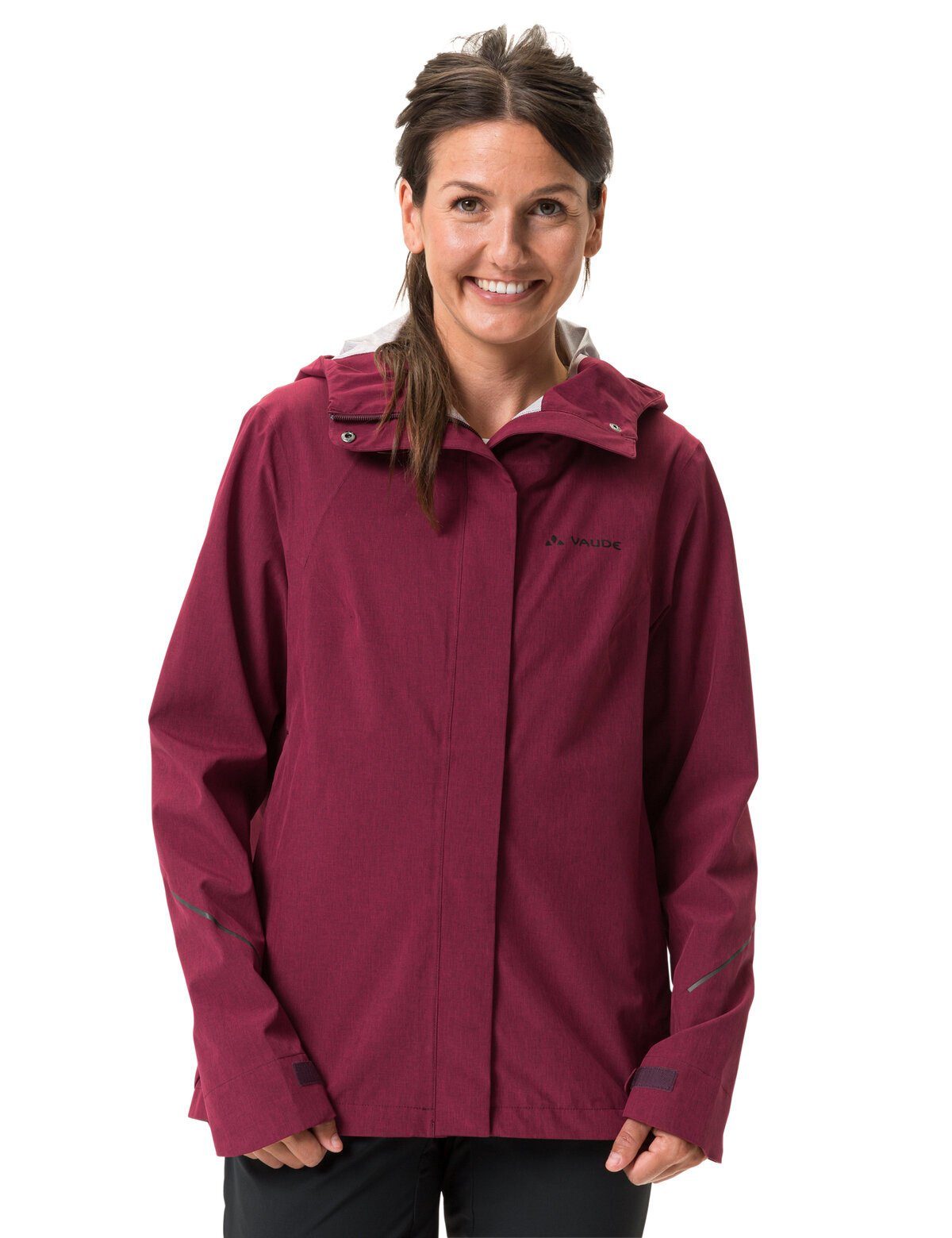 VAUDE Outdoorjacke Women's Yaras Jacket V (1-St) Regenjacke für Fahrradreisen