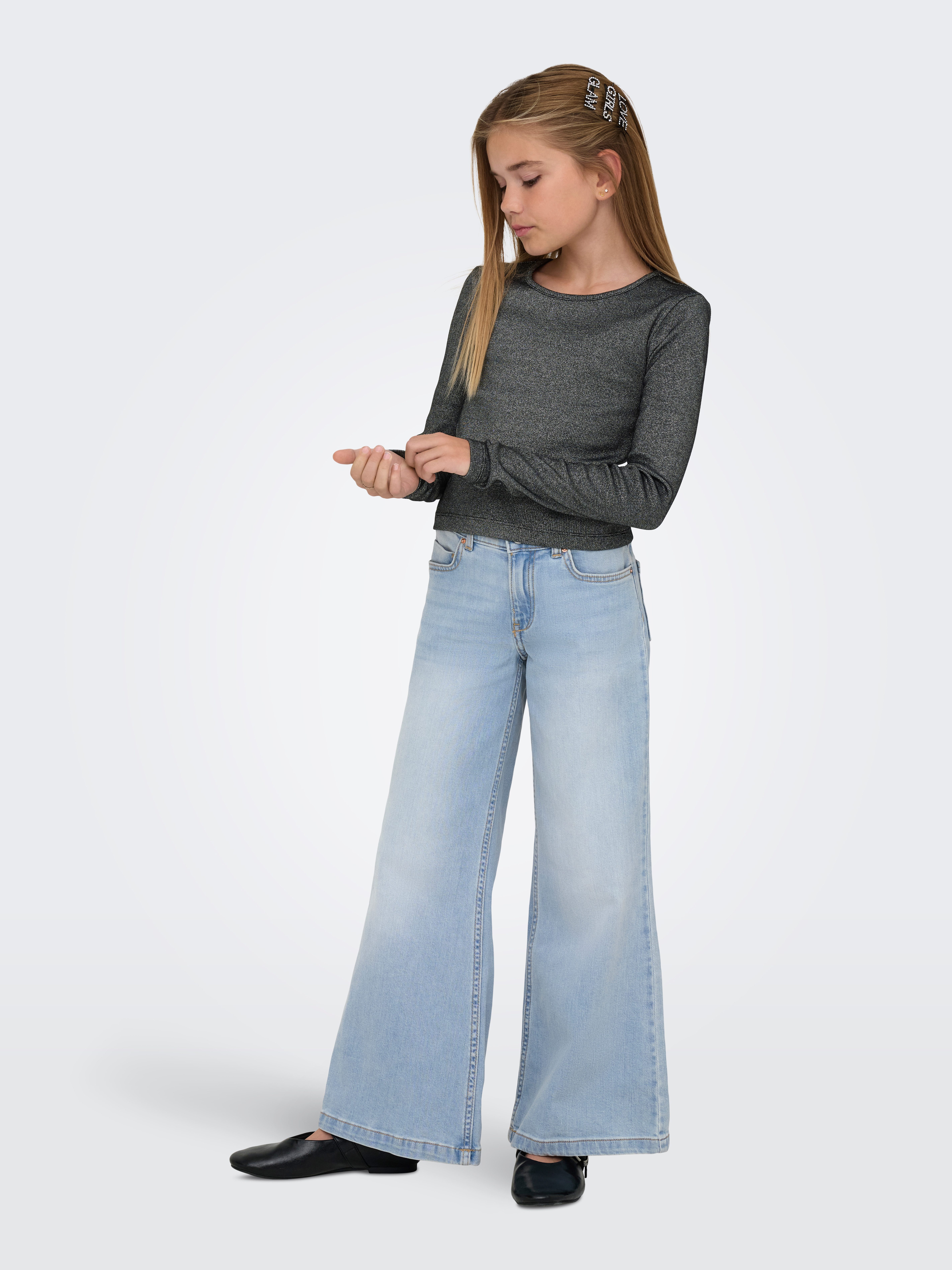KIDS ONLY Weite Jeans KOGCALIFORNIA MW WIDE FLARED AKM217 NOOS