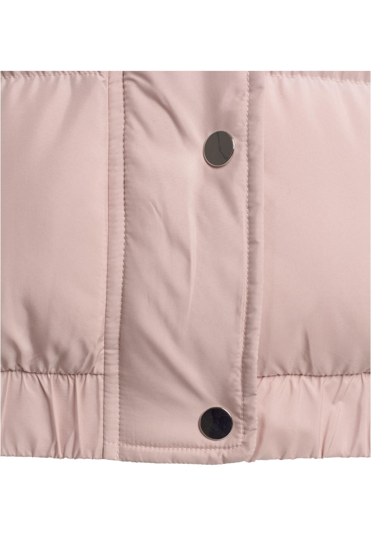 (1-St) URBAN CLASSICS Jacket Winterjacke lightrose Ladies Damen Puffer Hooded