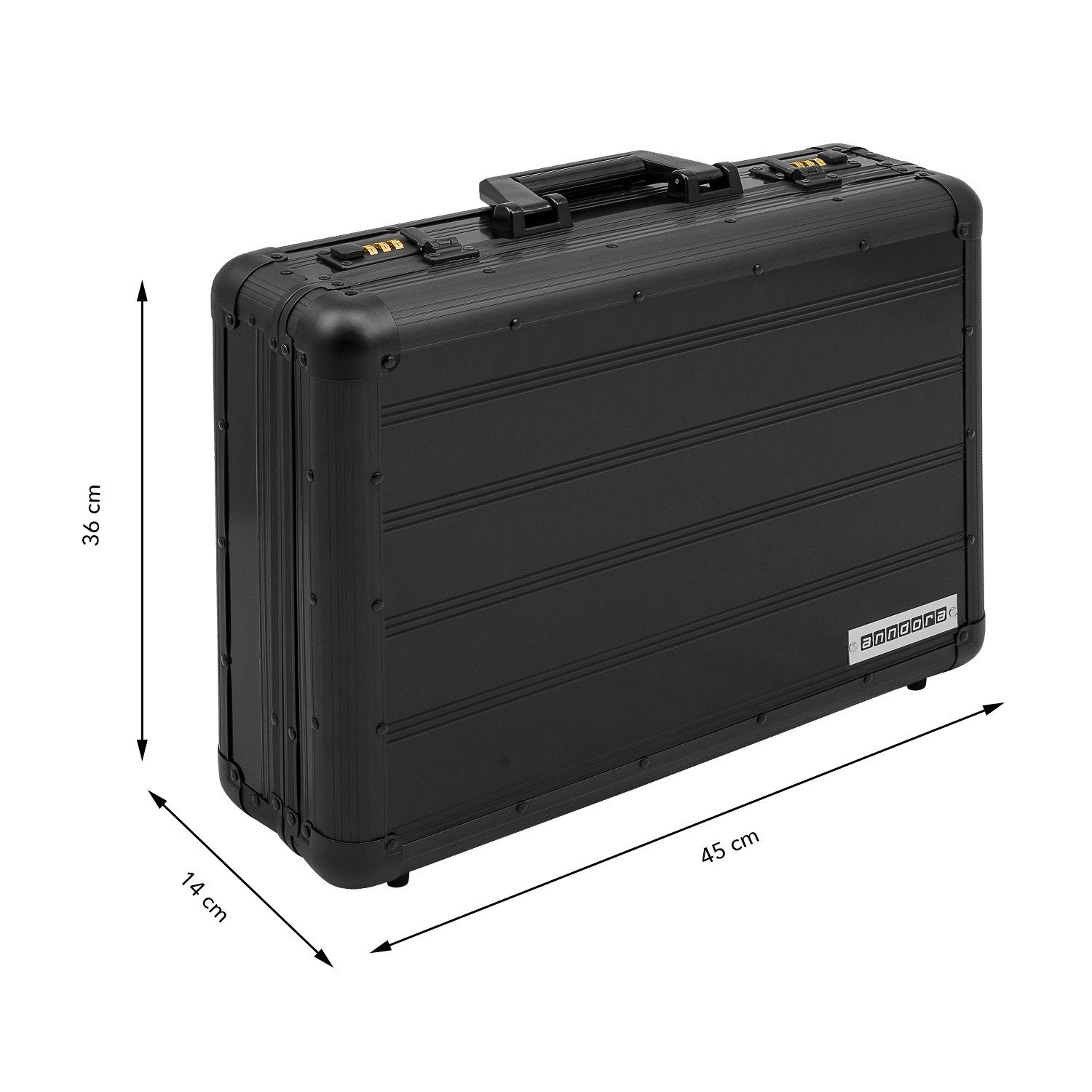 anndora Koffer Aluminium Businesskoffer Aktenkoffer, abschließbar mit Zahle günstig online kaufen