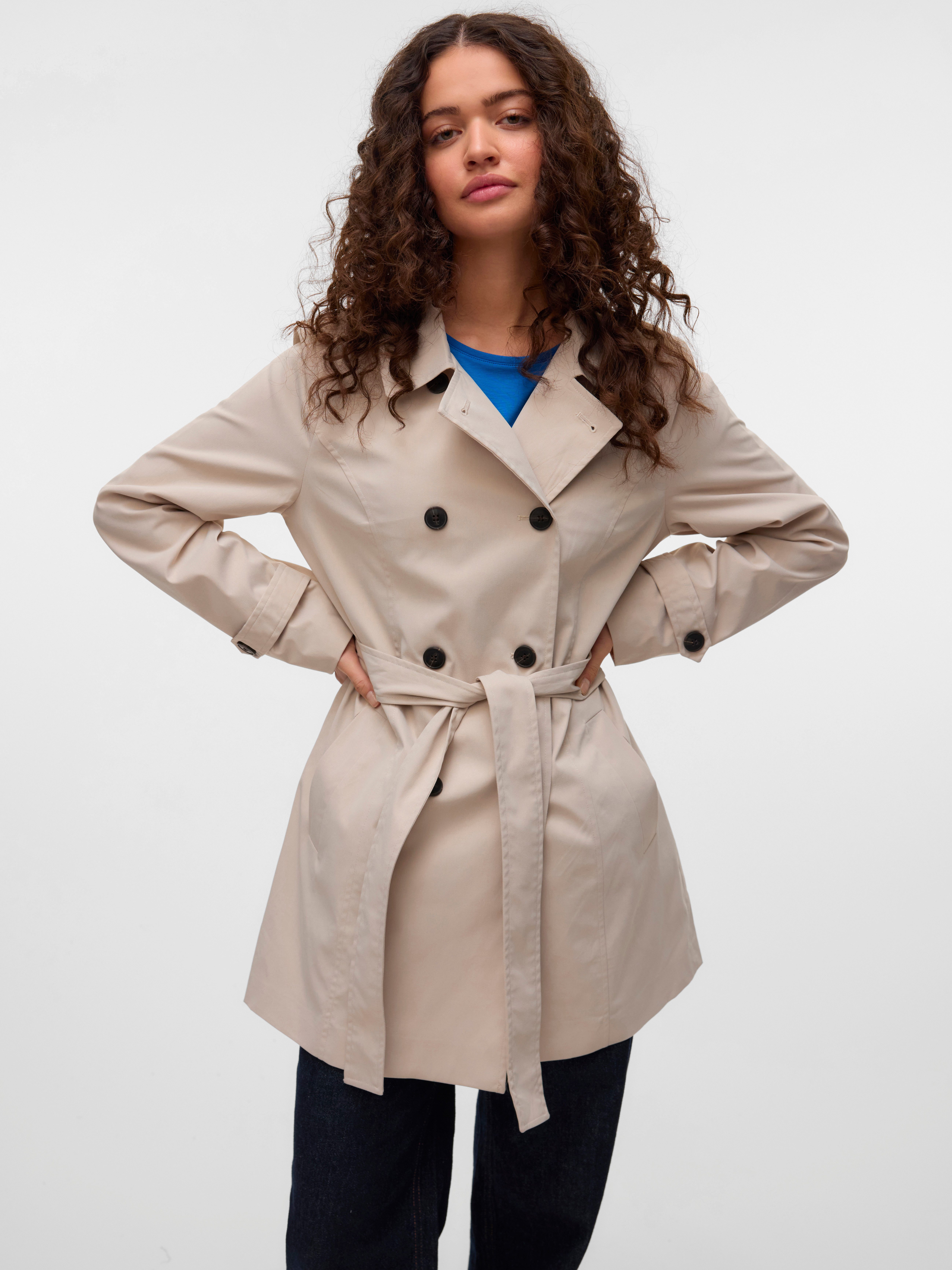 Vero Moda Trenchcoat VMCHELSEA OLIVIA TRENCHCOAT günstig online kaufen