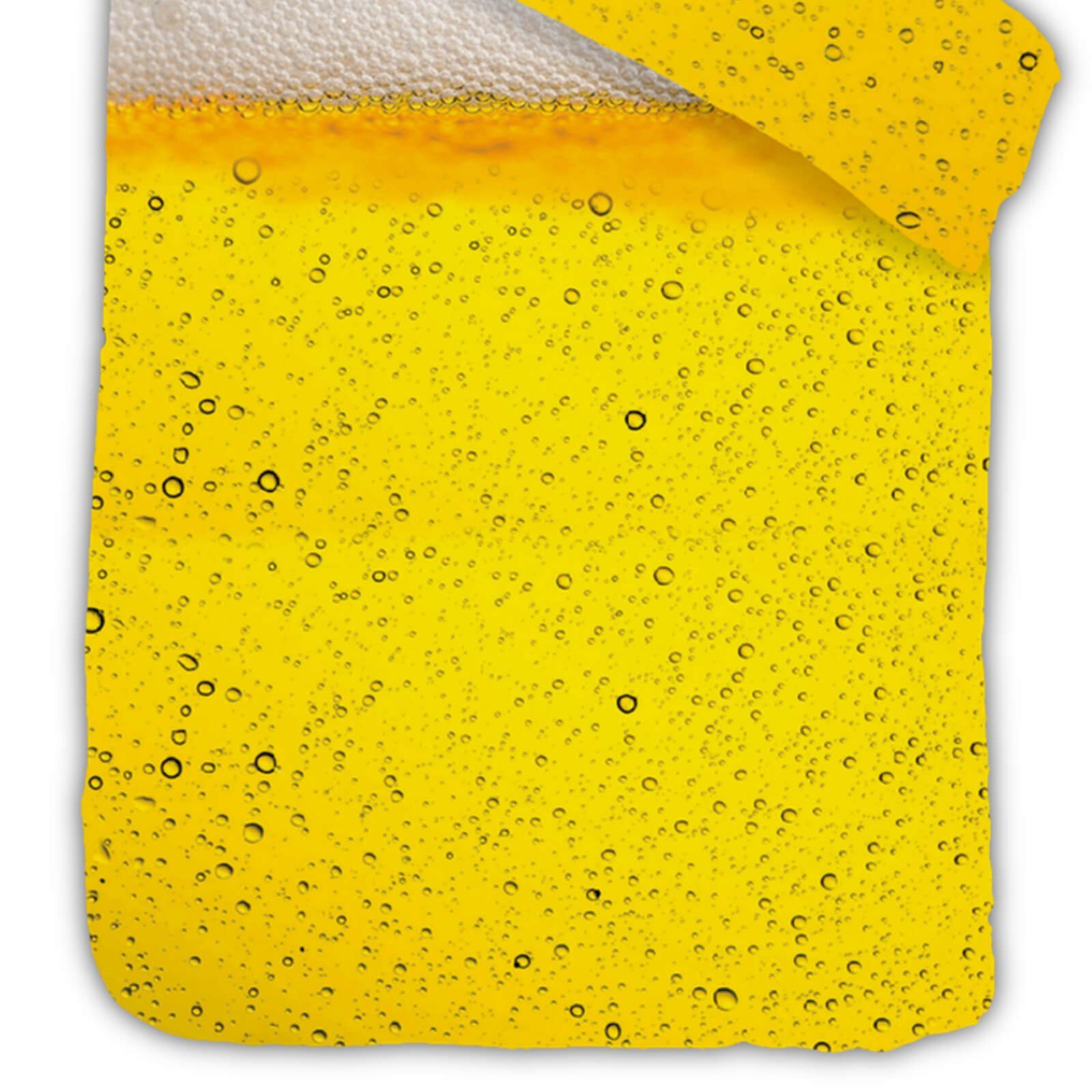 ESPiCO Bettwäsche Bier, Renforcé, 2 teilig, Getränk, Pils, Radler, Schaumkrone