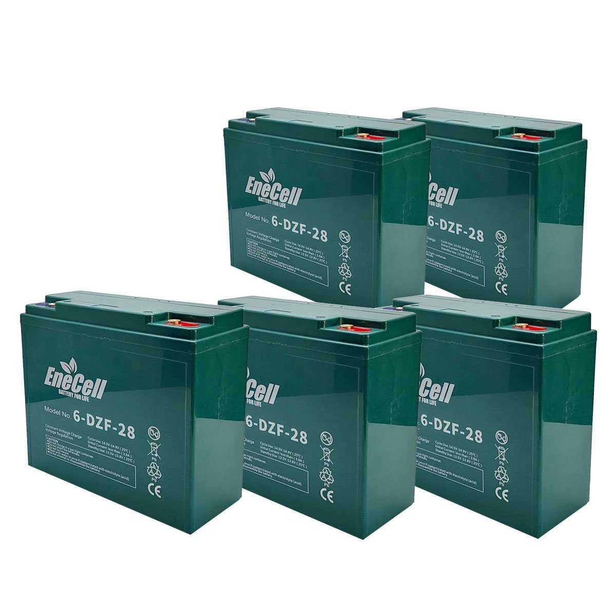 ENECELL Akku - 60V 28AH für e-Trikes Stormborn econelo Santa Tina Didi Thurau Akkupacks Blockbatterie 28000 mAh (60 V), wartungsfrei