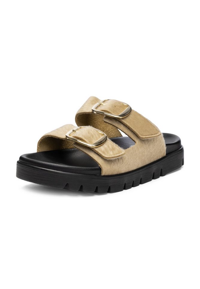 vitaform Damen Pantoletten Textil Pantolette