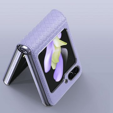 Dux Ducis Smartphone-Hülle Bril kompatibel mit Samsung Galaxy Z Flip5 5G Flip Ledertasche