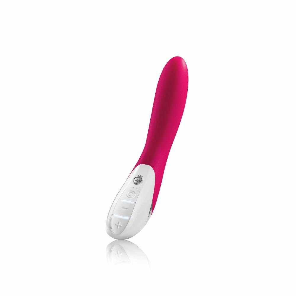 mystim Vibrator Elegant Eric Silikon, naughty pink, besonders leise