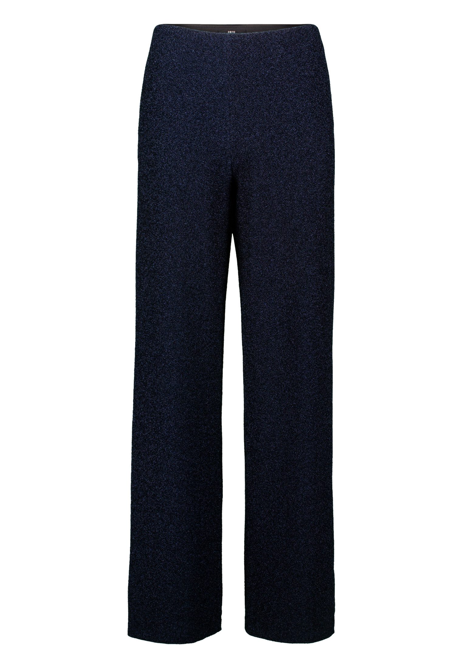 Zero Stoffhose Damen Stoffhose mit Lurexfaden Plain/ohne Details günstig online kaufen