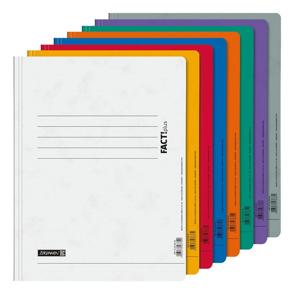 Bisley Light Hefter FACT!plus, Schnellhefter Karton 375 g/m², A4