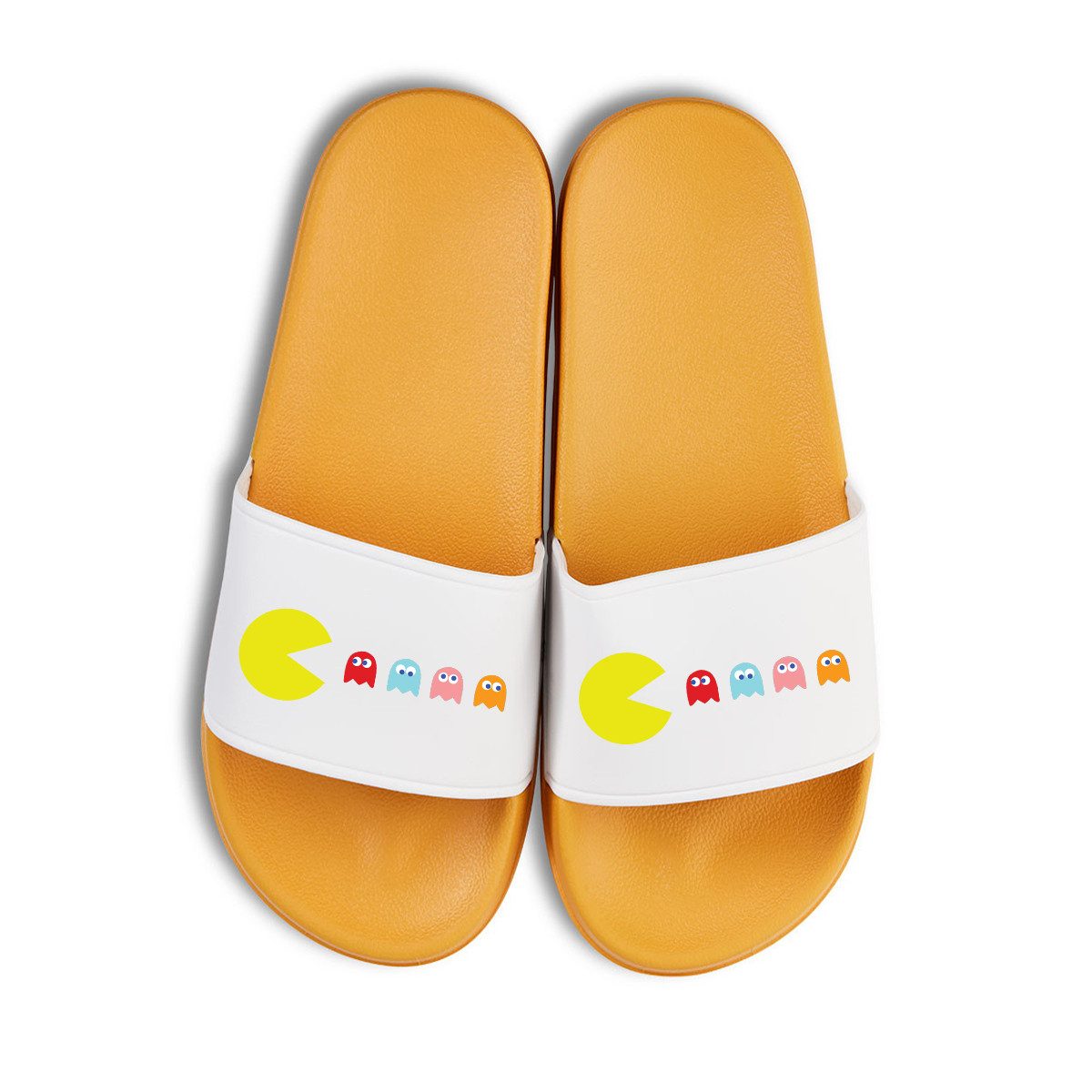 Pacman Unisex Badelatschen Flip Flops Badeschuh