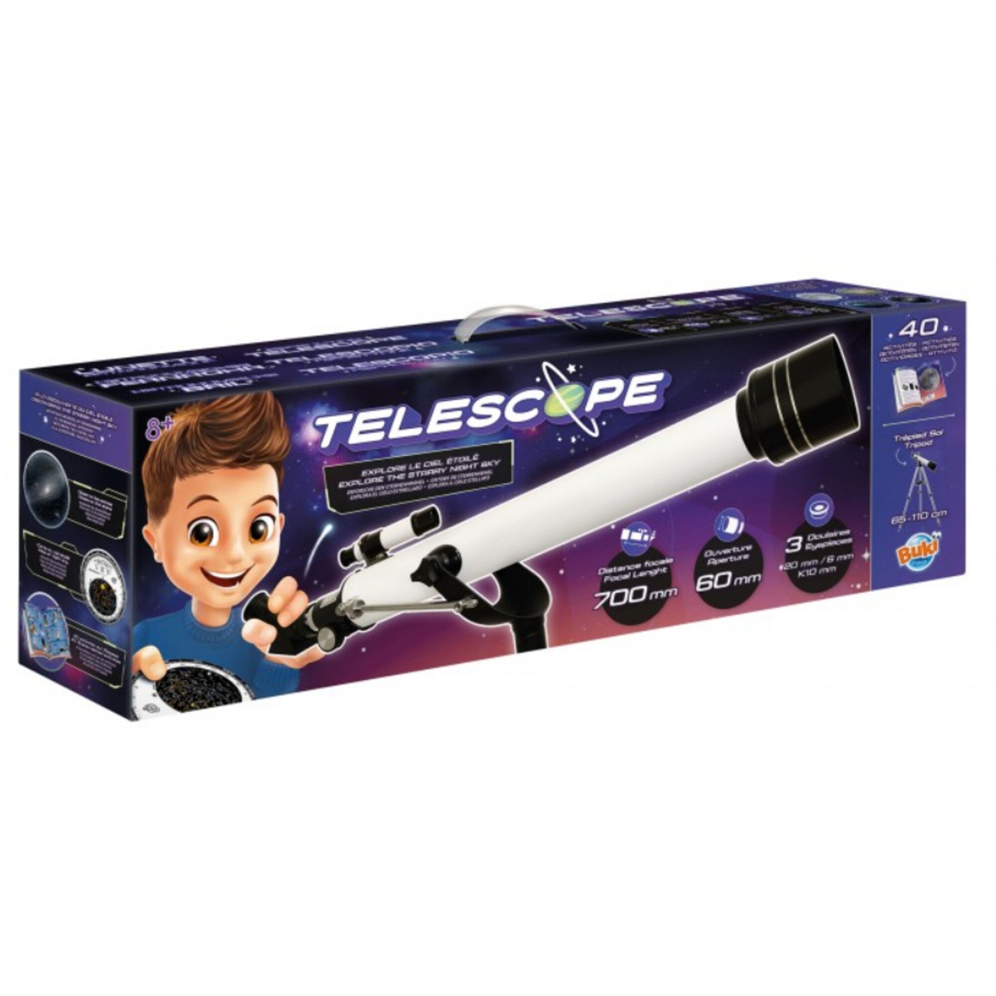 Buki Teleskop Buki Teleskop - 40 Möglichkeiten