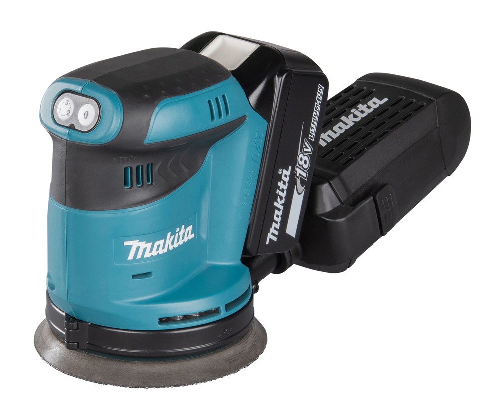 Thumbnail - Makita Akku-Exzenterschleifer DBO180ZE Maschine mit Einlage ohne Koffer, (1 tlg)