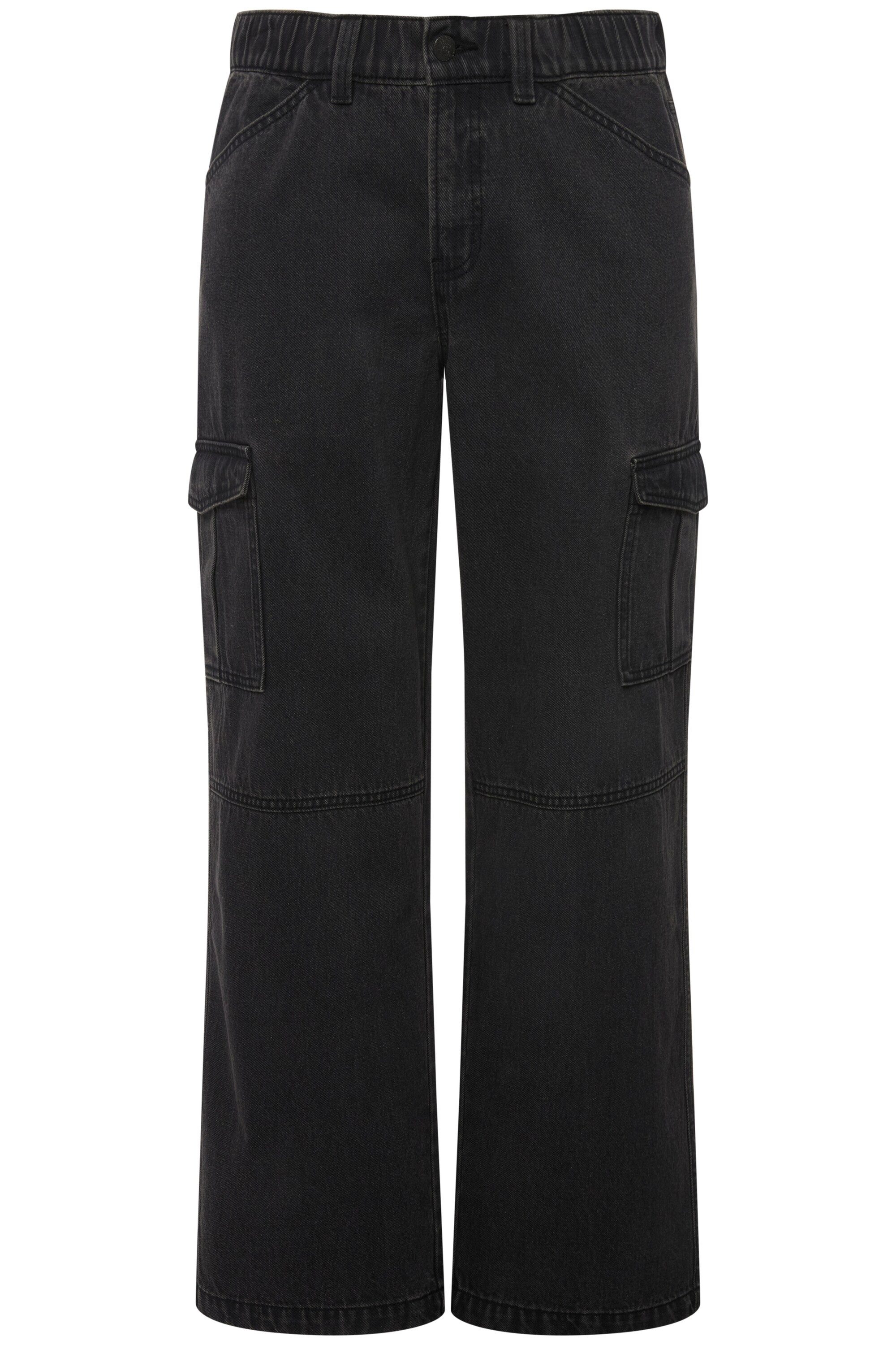 Ulla Popken 5-Pocket-Jeans Cargojeans Mandy weites günstig online kaufen