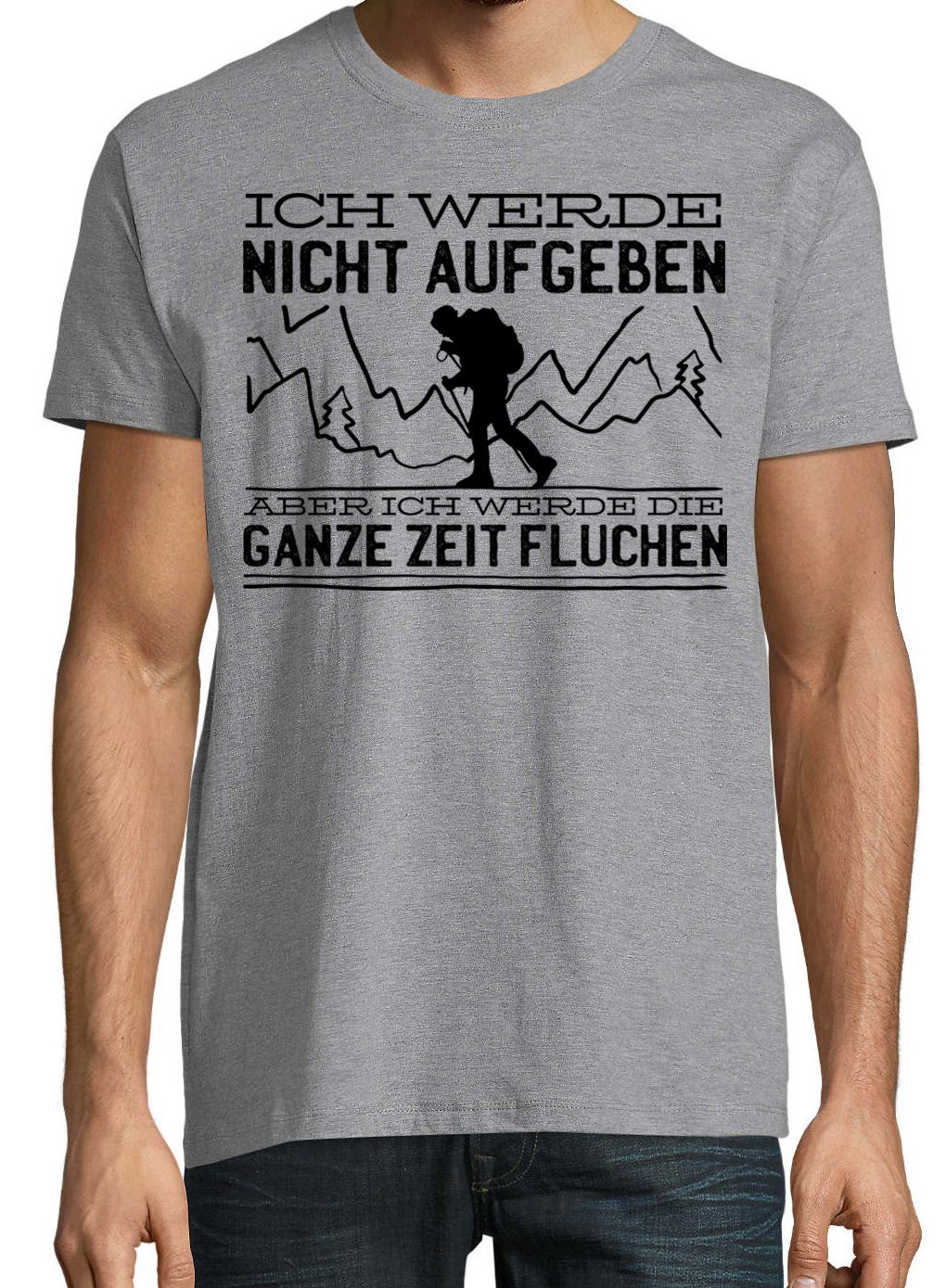 Youth Designz T-Shirt Nicht Aufgeben Wandern günstig online kaufen