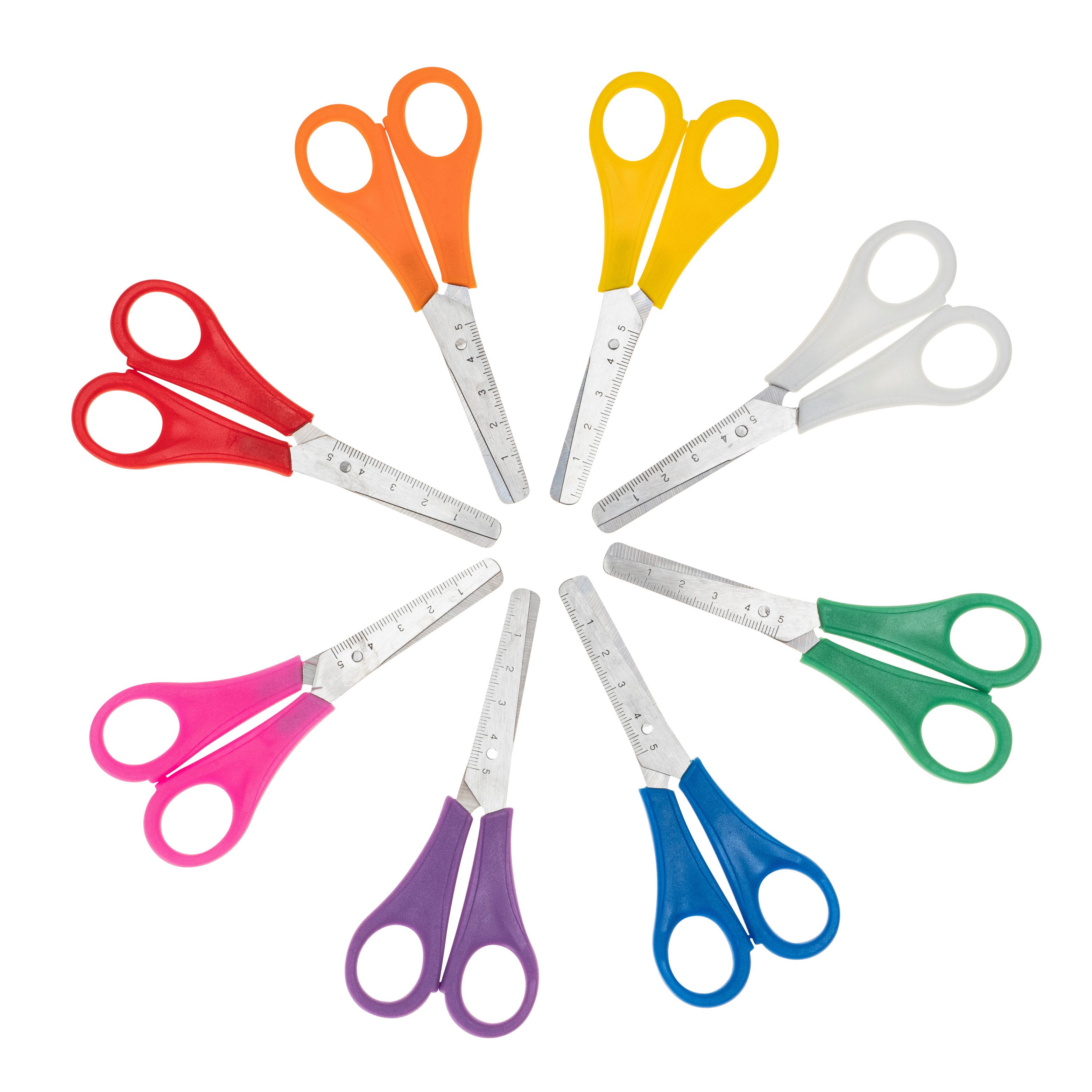 Betzold Haushaltsschere Scherenständer aus Holz, inkl. 32 Scheren