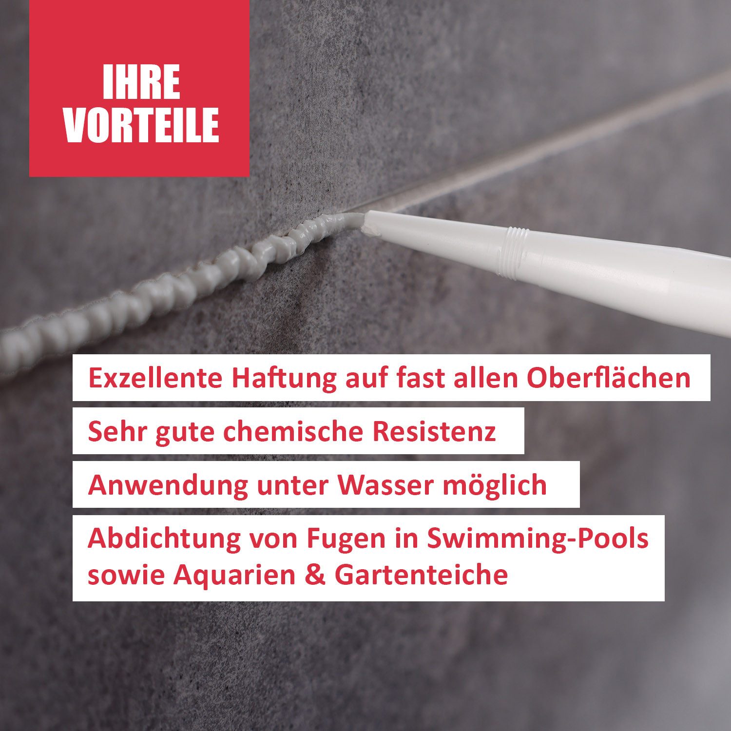 DICHTON Dichtstoff D.35W Fugendichtmasse, kunstharzgebunden, gebrauchsferti günstig online kaufen