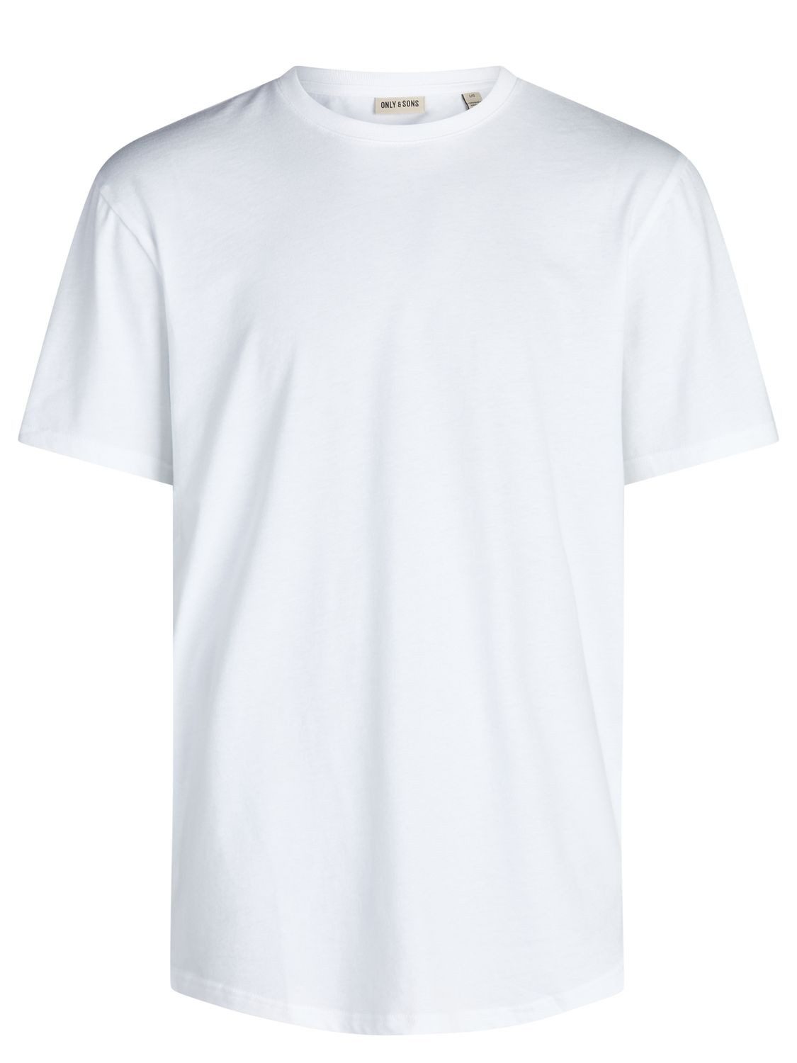 T-Shirt Herren Basic Shirt ONSJEFF LONGY 5er Pack Regular Fit