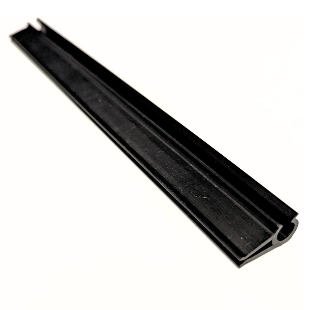 zaunzu Sichtschutzstreifen Klemmschiene PREMIUM-Clip Doppelstabzaun Schwarz 1er Pack, (1x Set, 1-St., Premim-Clip Sichtschutzstreifen), Rost- und korrosionsbeständig