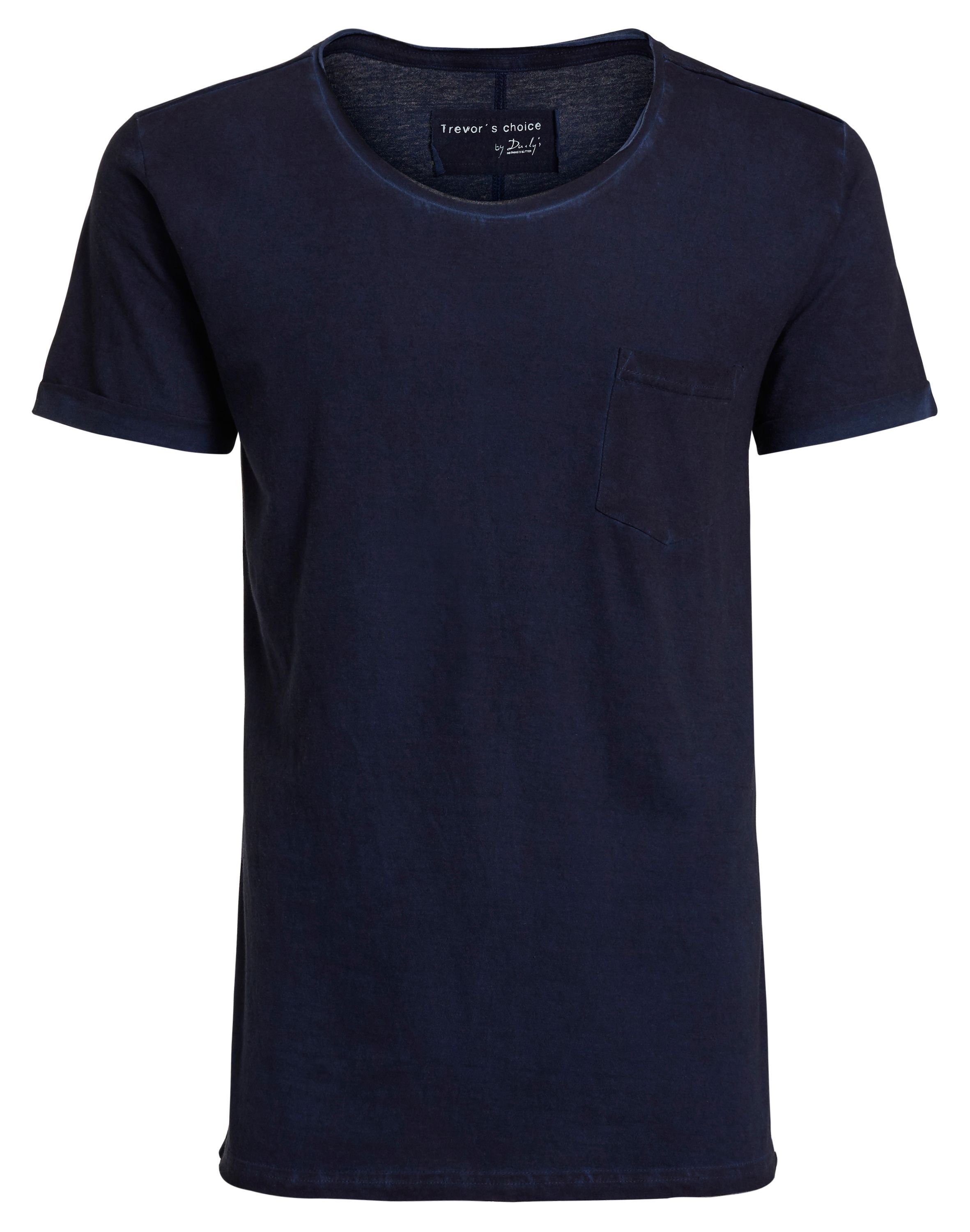 Navyblau DAILY´S basic Herren T-Shirt HANNO: T-Shirt