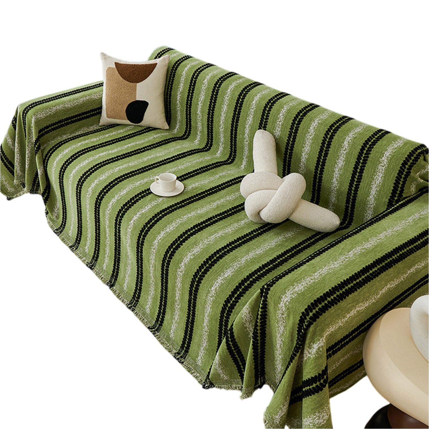 Refttenw Sofaschoner Rutschfest Sofa Überzug, Sofa Handtuch Sofadecken für All-season