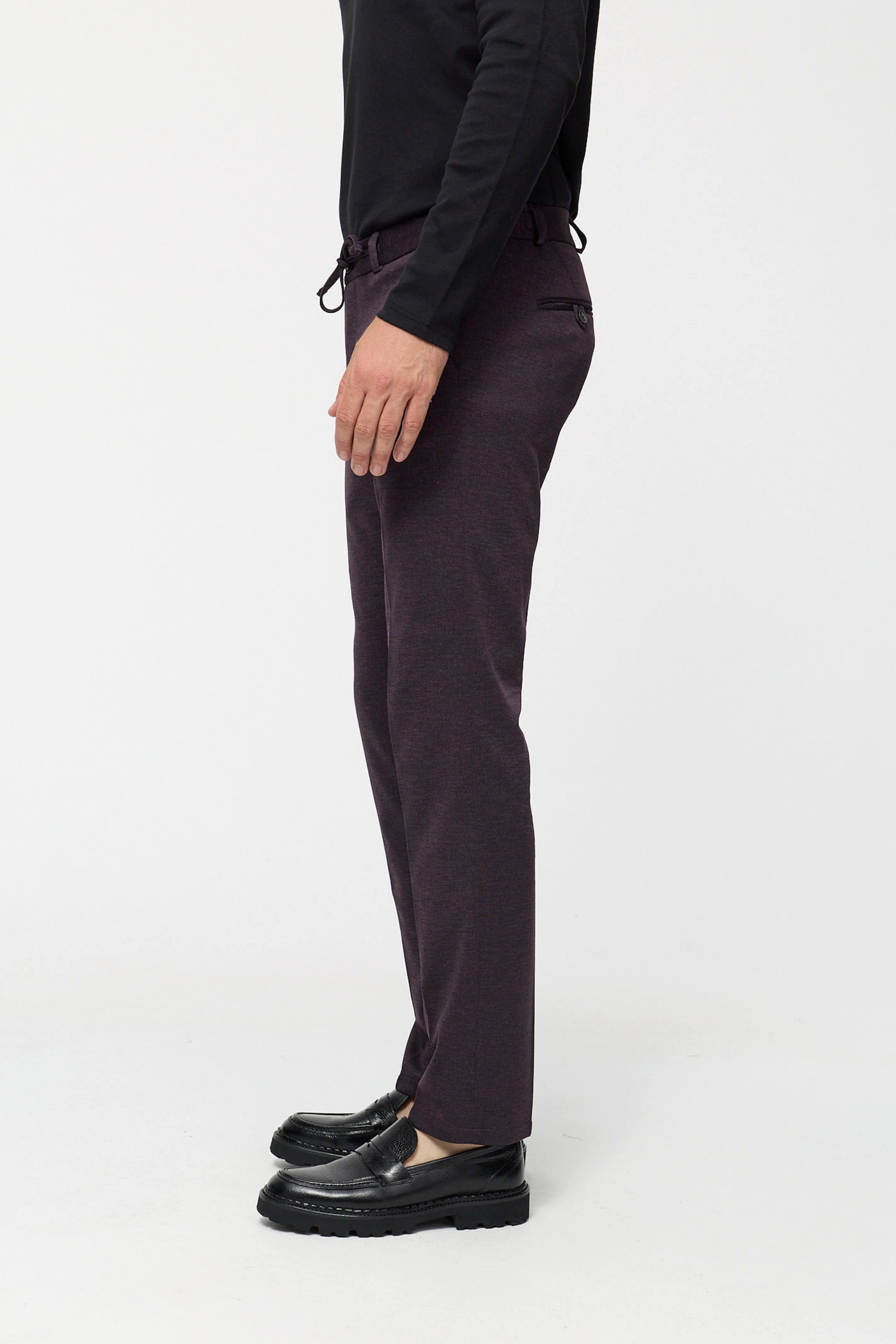 ZUITABLE Anzughose Jersey Hose DiSpartaflex 251617-580, Dk. Red