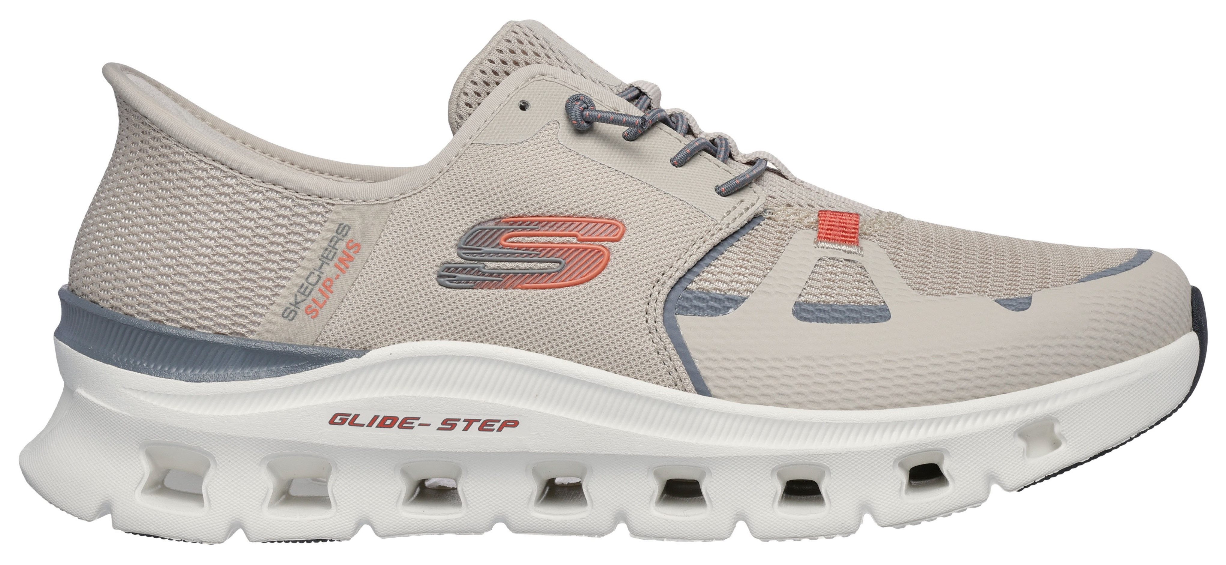 Skechers GLIDE-STEP PRO Slip-On Sneaker Laufschuh, Trainingsschuh mit flexibler Traktionslaufsohle