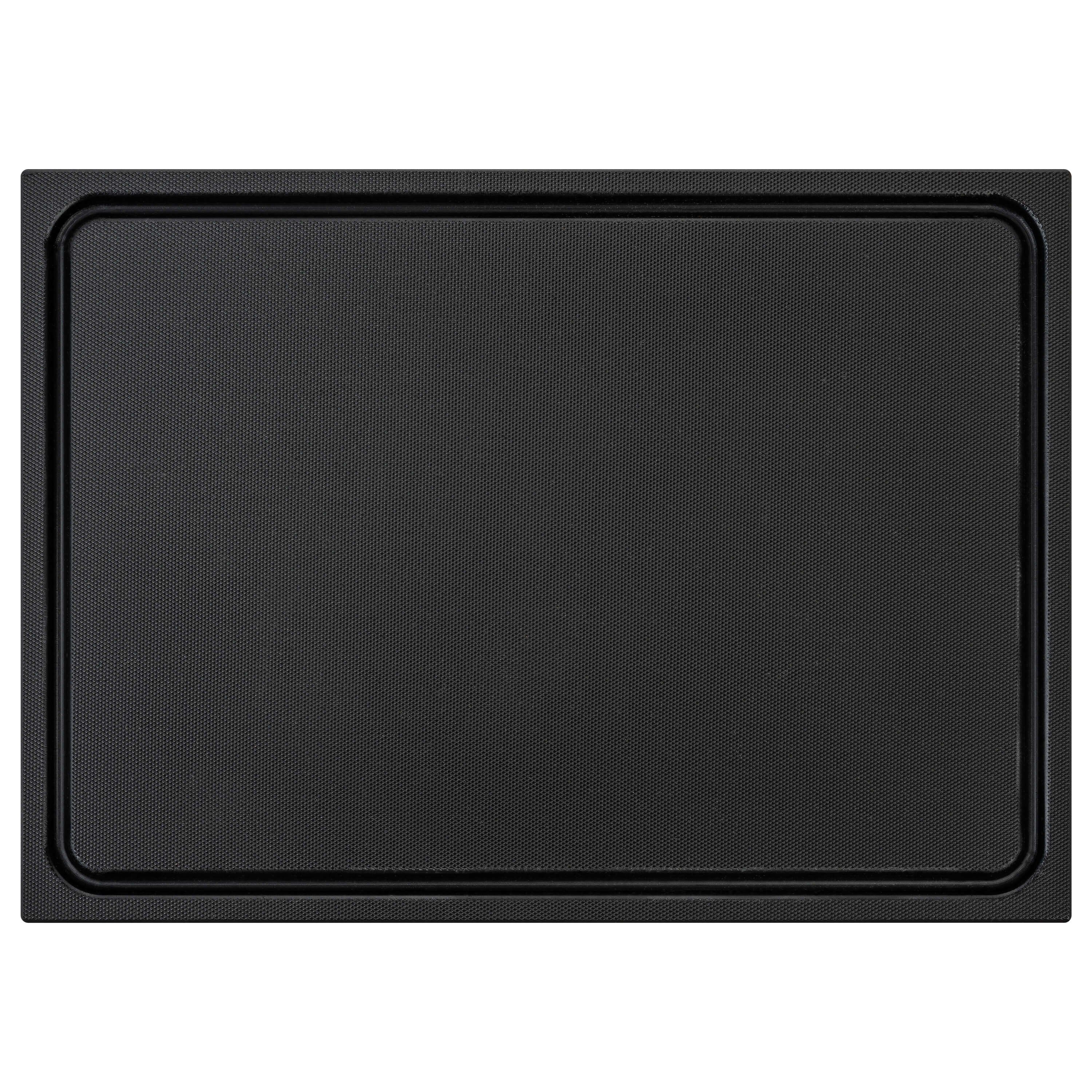 Morleos Schneidebrett Schneidebrett mit Saftrille aus HDPE 500 Kunststoff, Kunststoff, (1-St., Schneidebrett), HDPE500 Kunststoffbrett, mit Saftrille, extra dic – Bild 2 von 5