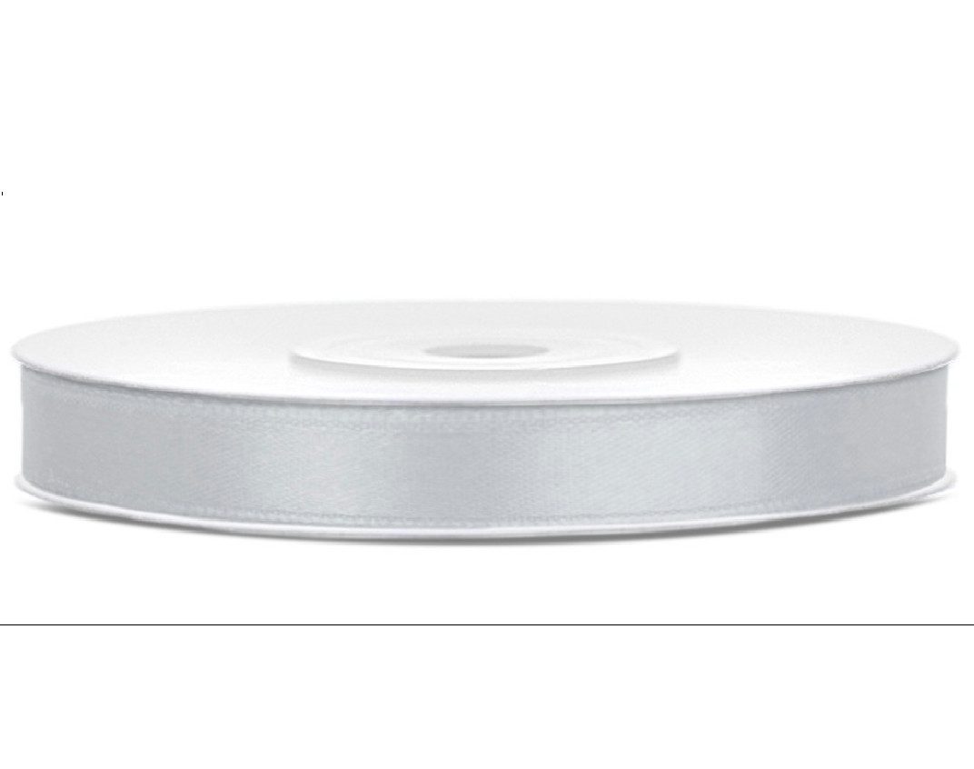 partydeco Satinband 25 m x 6 mm Rolle Geschenkband Schleifenband Deko Satin Band Dekoband