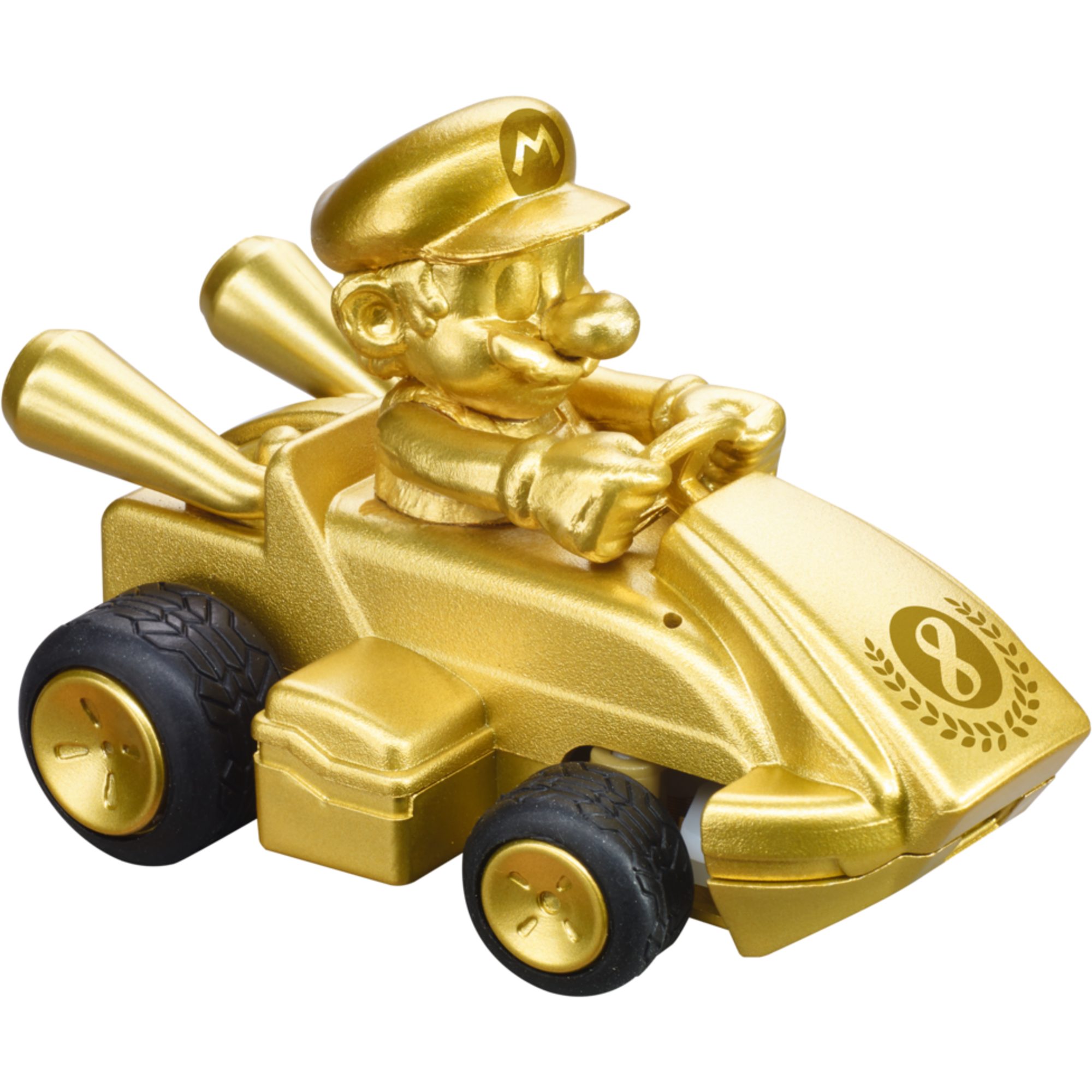 Carrera® RC-Auto Carrera 2,4GHz Mario Kart Mini RC - Mario Gold, (Paperbox)