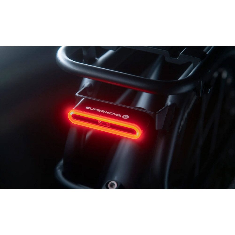 Supernova Fahrradbeleuchtung TL3 Pro Rücklicht, Kompakt, Automatisches Bremslicht, E-Bike