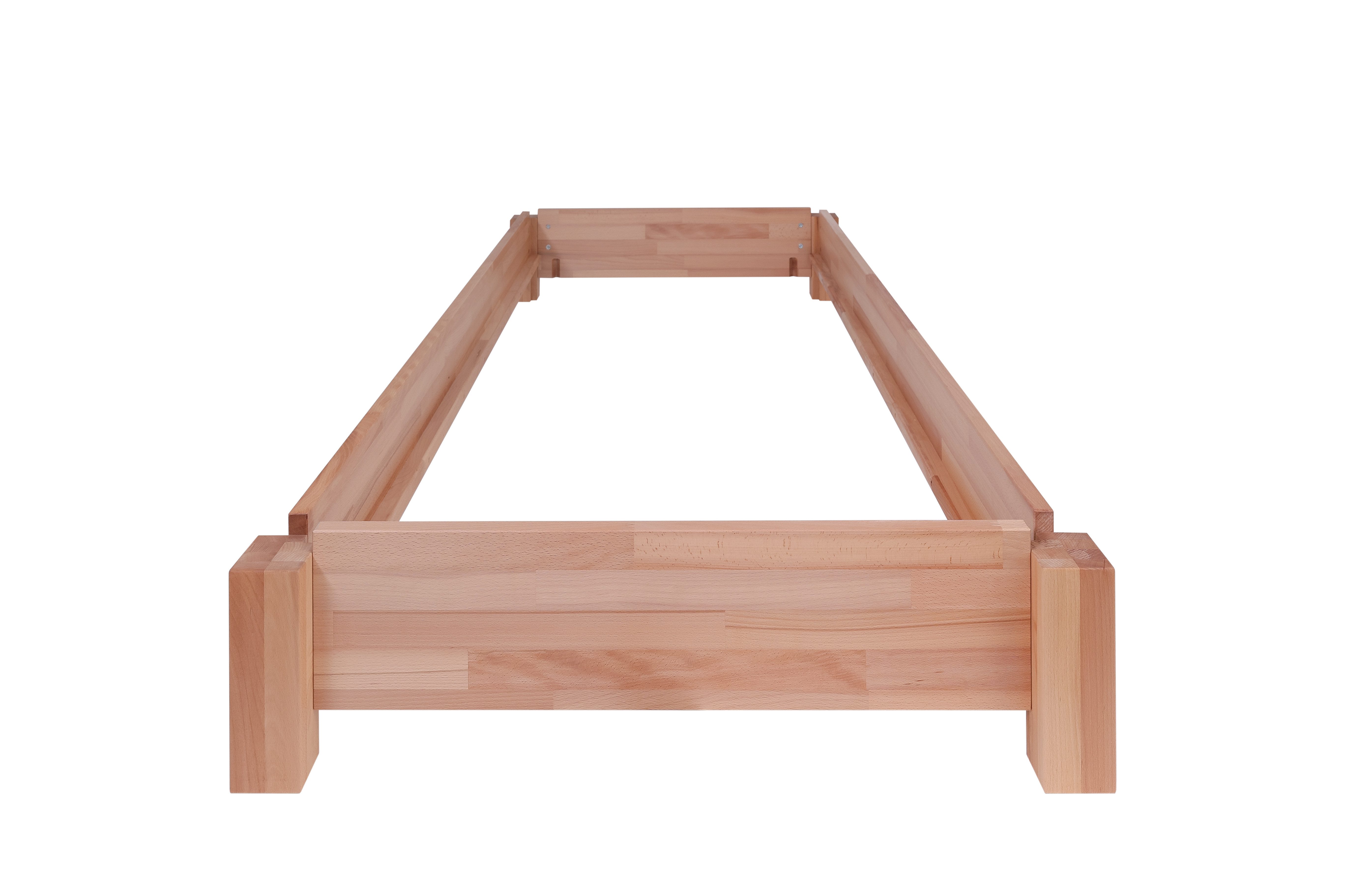 Krok Wood Massivholzbett Stella (stapelbar) in Buche 90x200 cm