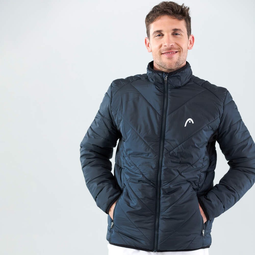 Head Funktionsjacke Kinetic (wasserabweisend, warm und schnelltrocknend) dunkelblau Herren