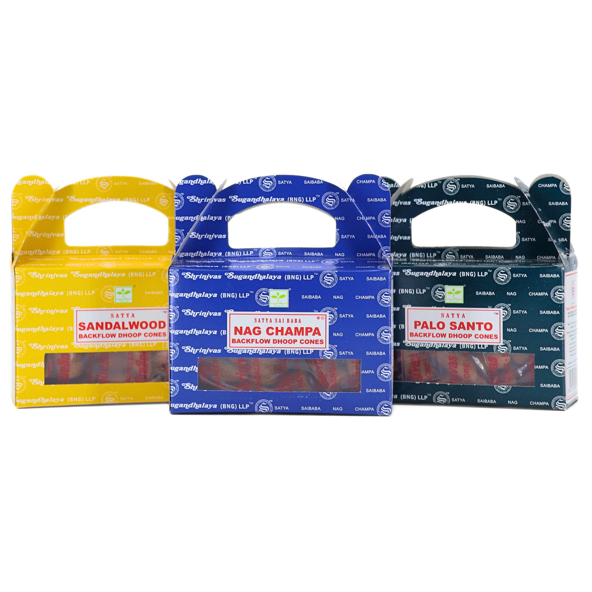 LAVISA Räucherkegel Satya Rückfluss Räucherkegel für den Wasserfall Effekt, 24 Stck., Rückfluss Räucherkegel Meditation Satya