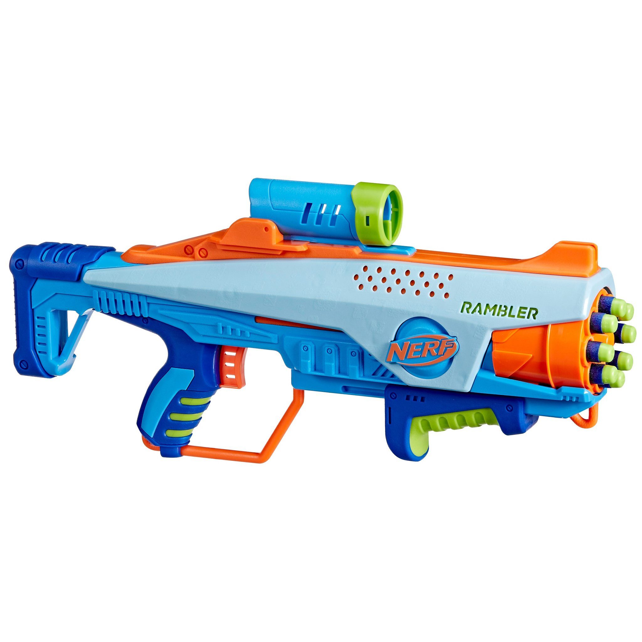 Hasbro Blaster Junior Rookie pack, Nerf Elite Junior Rambler mit 32 Darts und 4 Zielen