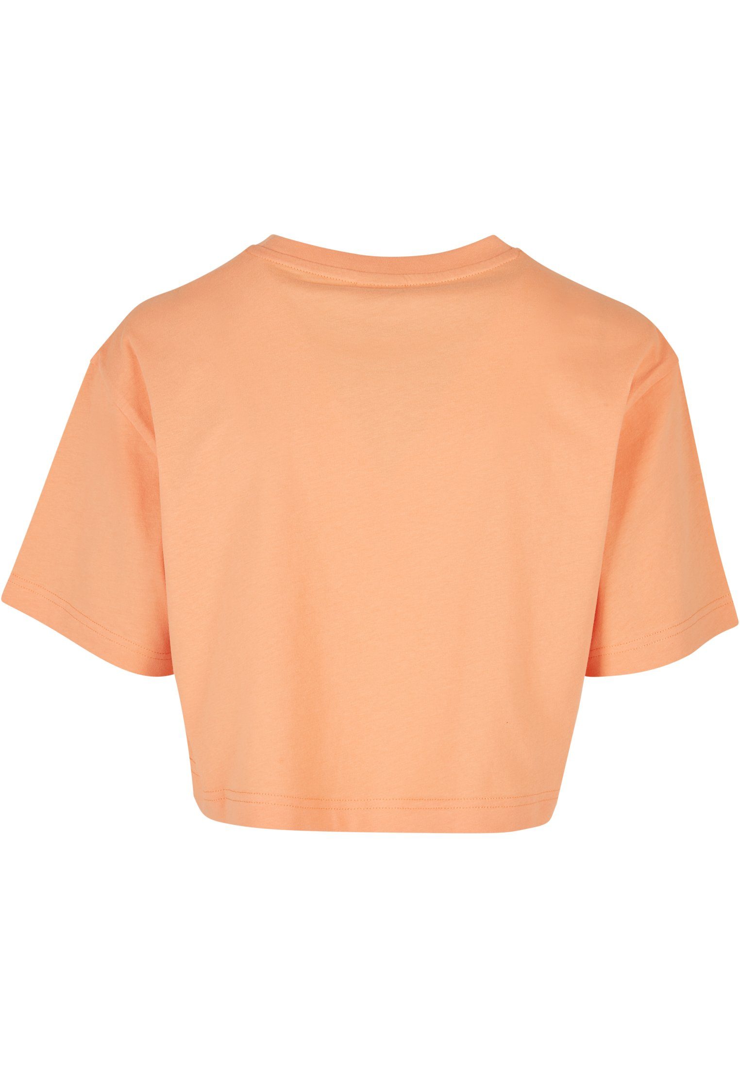 Oversized Ladies URBAN Tee Damen papaya T-Shirt (1-tlg) CLASSICS Short