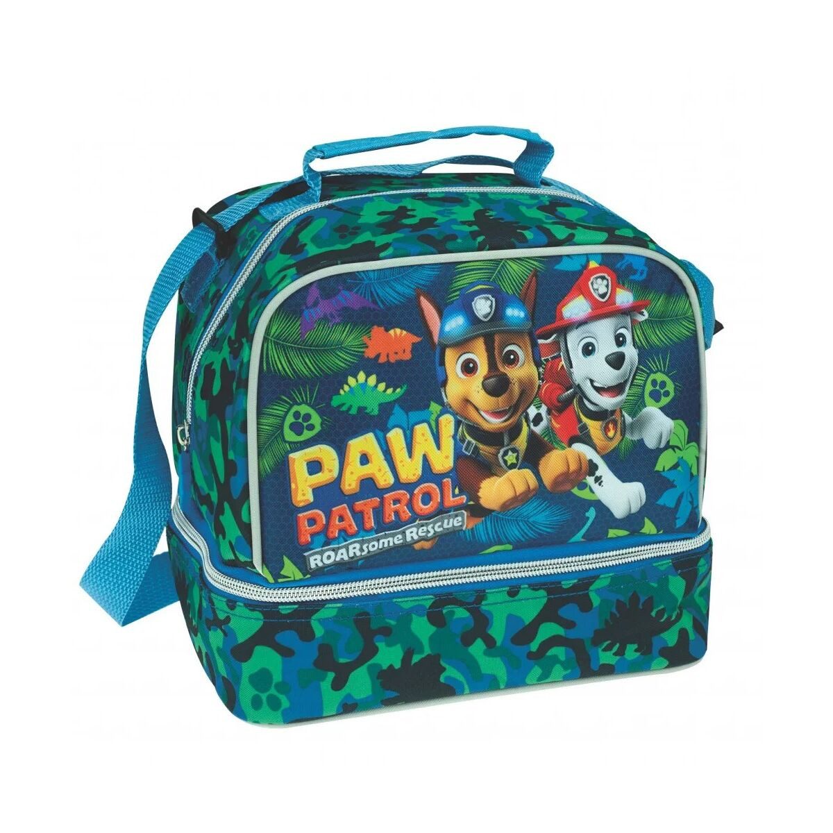 PAW PATROL Lunchbox Paw Patrol Dino Rescü thermo Lunchbeutel 21 cm, Polyester, (1-tlg)