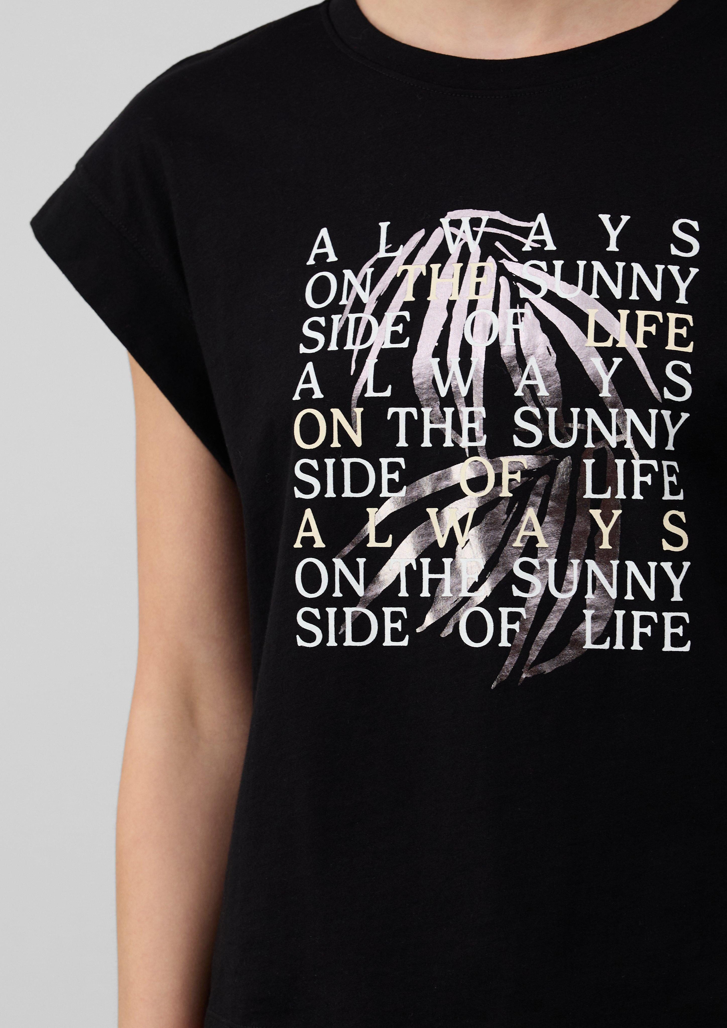 s.Oliver Shirttop T-Shirt im Relaxed Fit günstig online kaufen