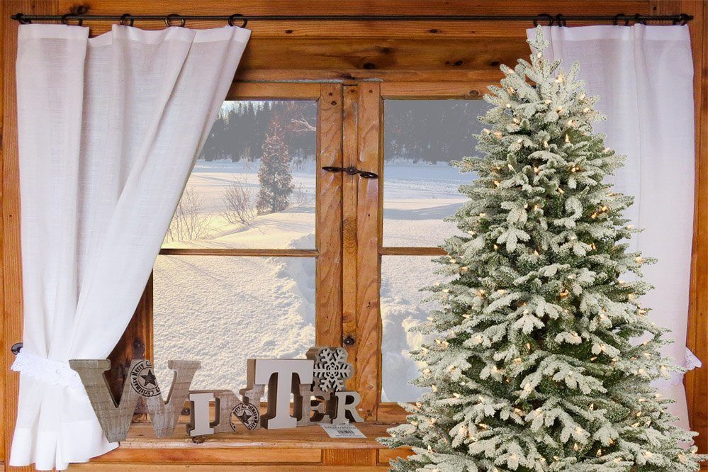 LB H&F Lilienburg Deko-Schriftzug Weihnachtsdeko Schriftzug WINTER zum hinstellen Holz (Natur Winterdeko Holzaufsteller Advent Weihnachten Deko Aufsteller)