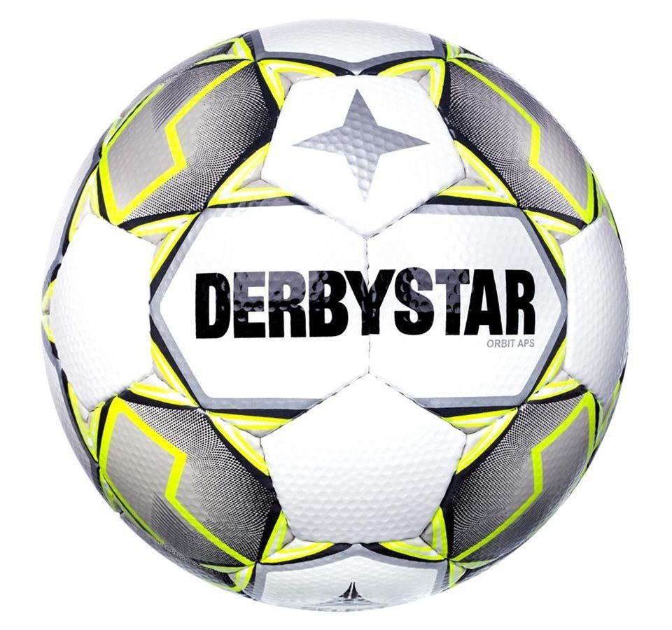 Derbystar v21 Fußball APS Orbit WEISS/GRAU/GELB