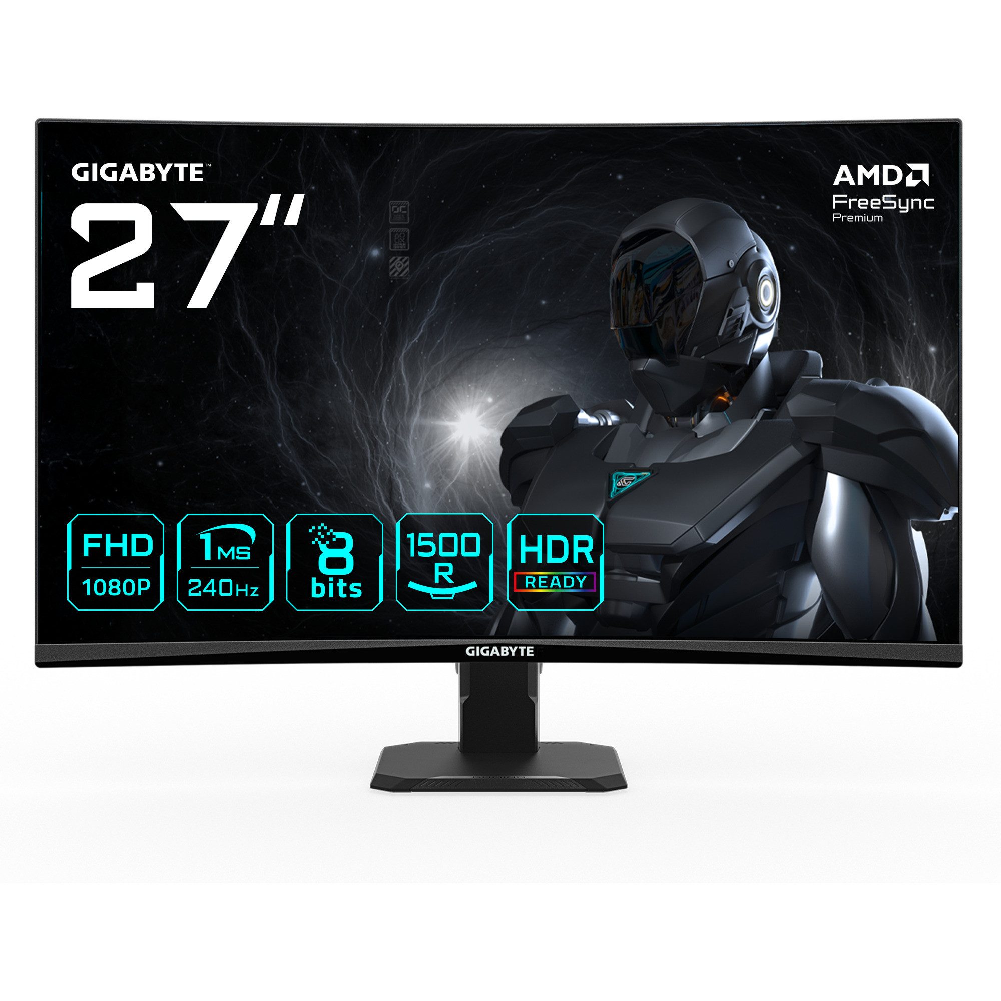 Gigabyte GIGABYTE GS27FC2, Gaming-Monitor, (FullHD, VA, TFT-Monitor (1920 x 1080 px)