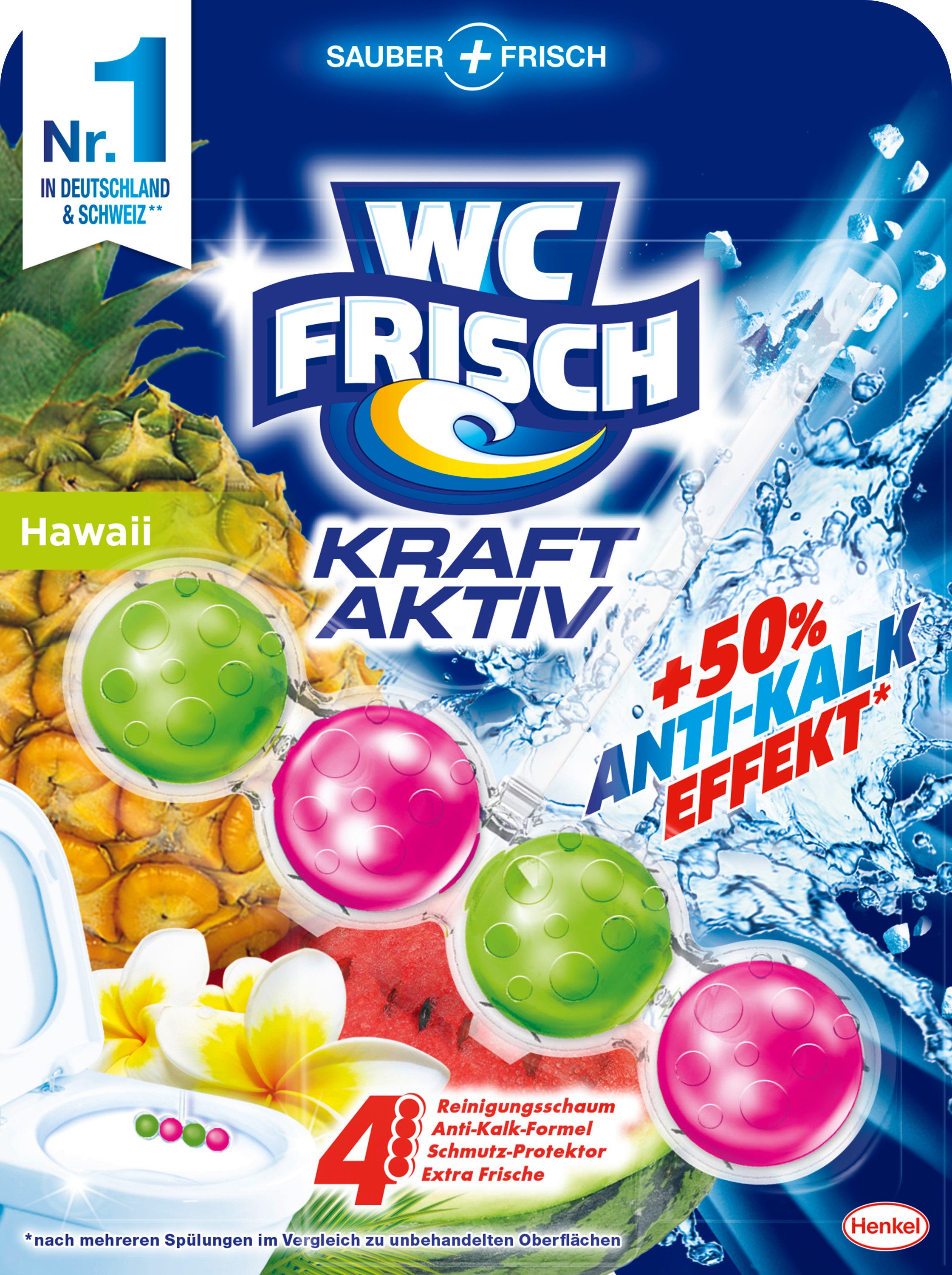 Kraft-Aktiv Urlaubsträume Hawaii WC-Reiniger