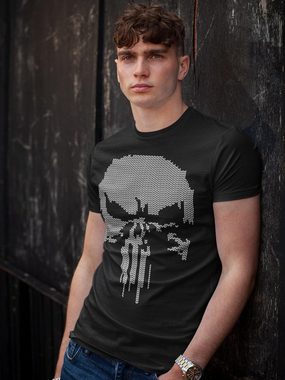 MARVEL T-Shirt The Punisher Fake Knit