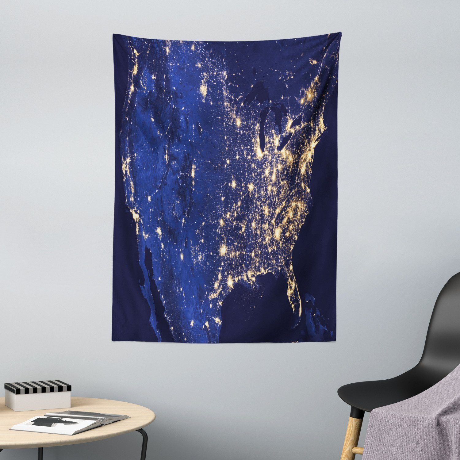 Wandteppich »aus Weiches Mikrofaser Stoff Für das Wohn und Schlafzimmer