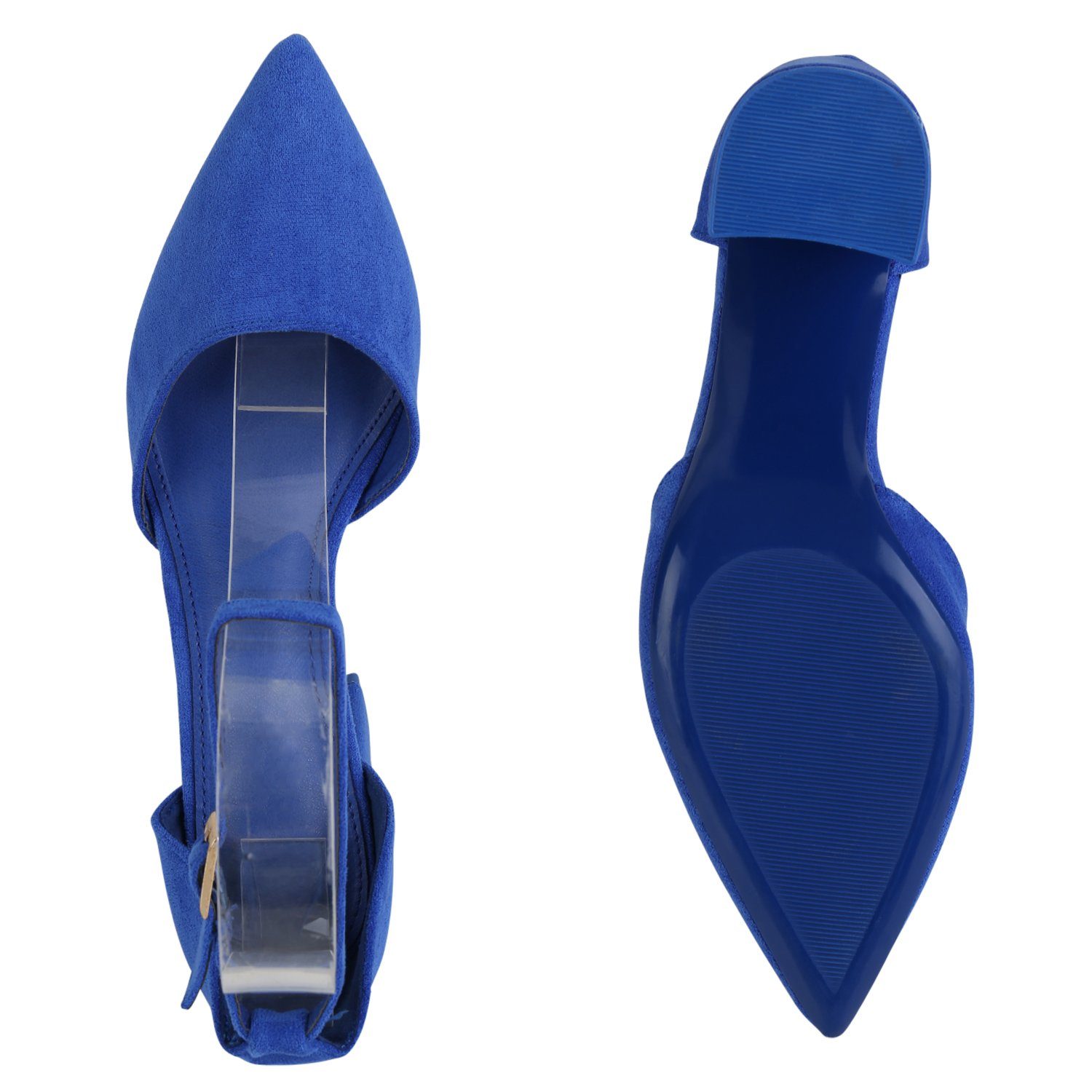 VAN 839878 Blau Bequeme Pumps HILL Schuhe