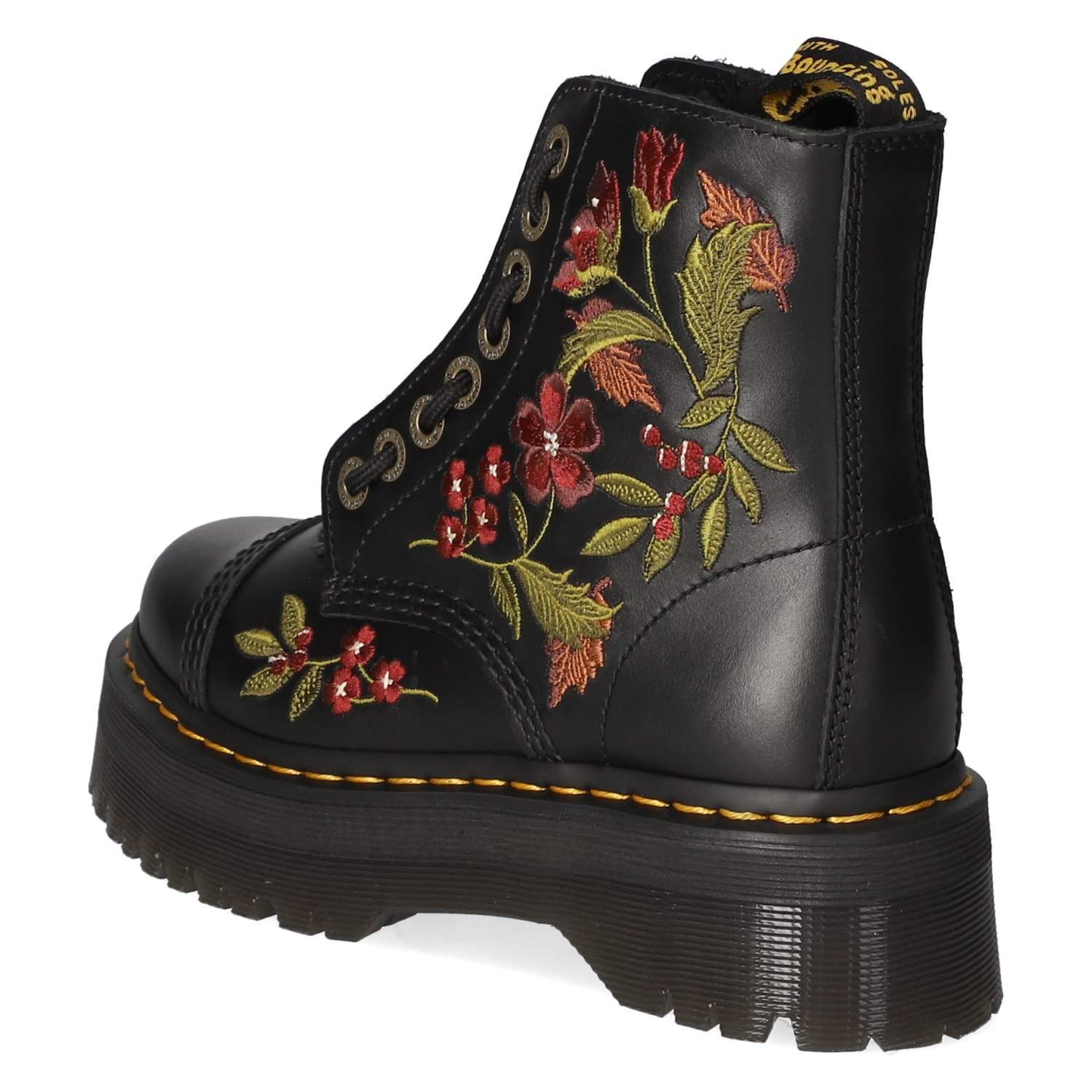 DR. MARTENS Dr. Martens 43575001 Damen Glattleder black Schnürstiefel