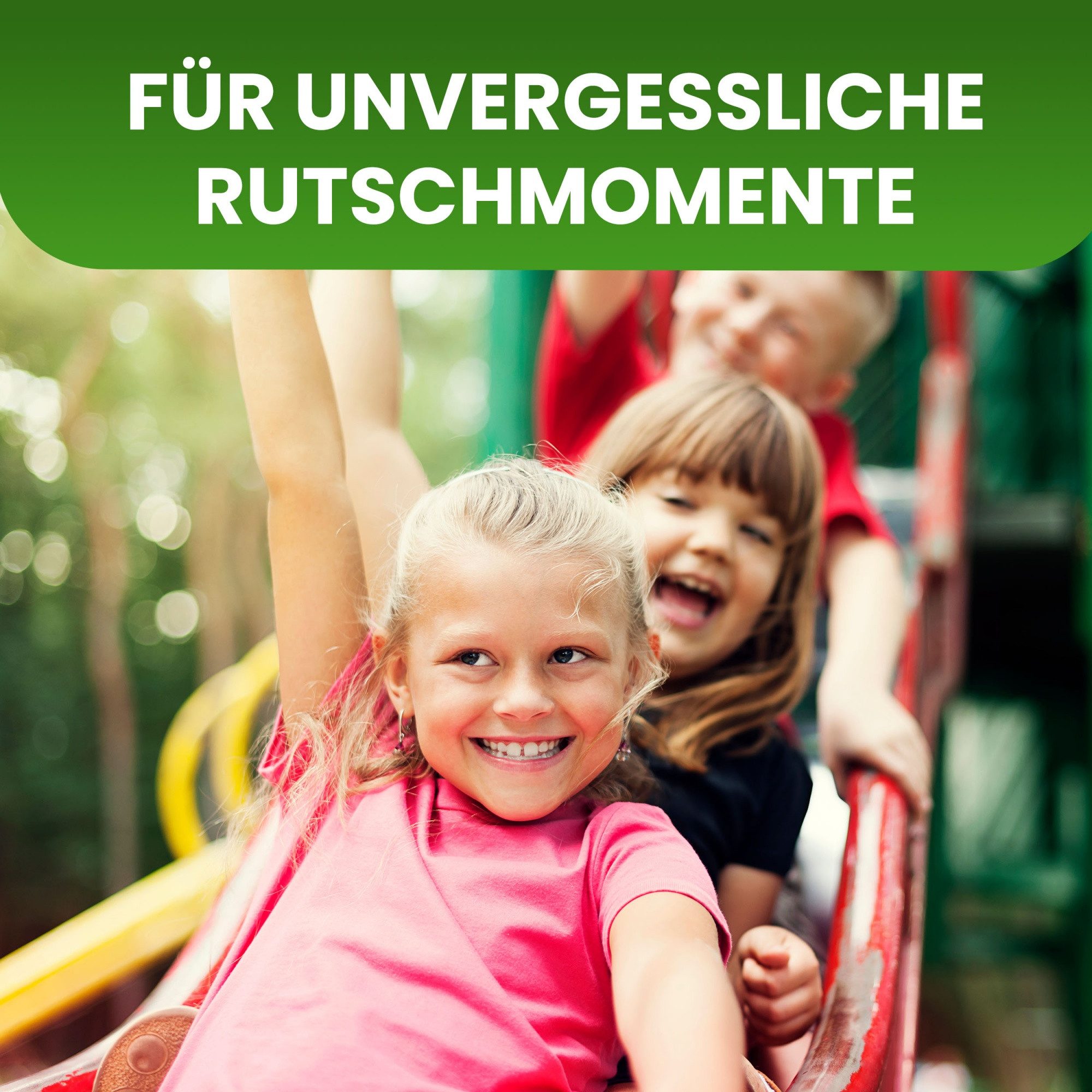 Gartenwelt Riegelsberger Anbaurutsche 230 cm für Podesthöhe 120 cm Kinderrutsche mit Wasseranschluss