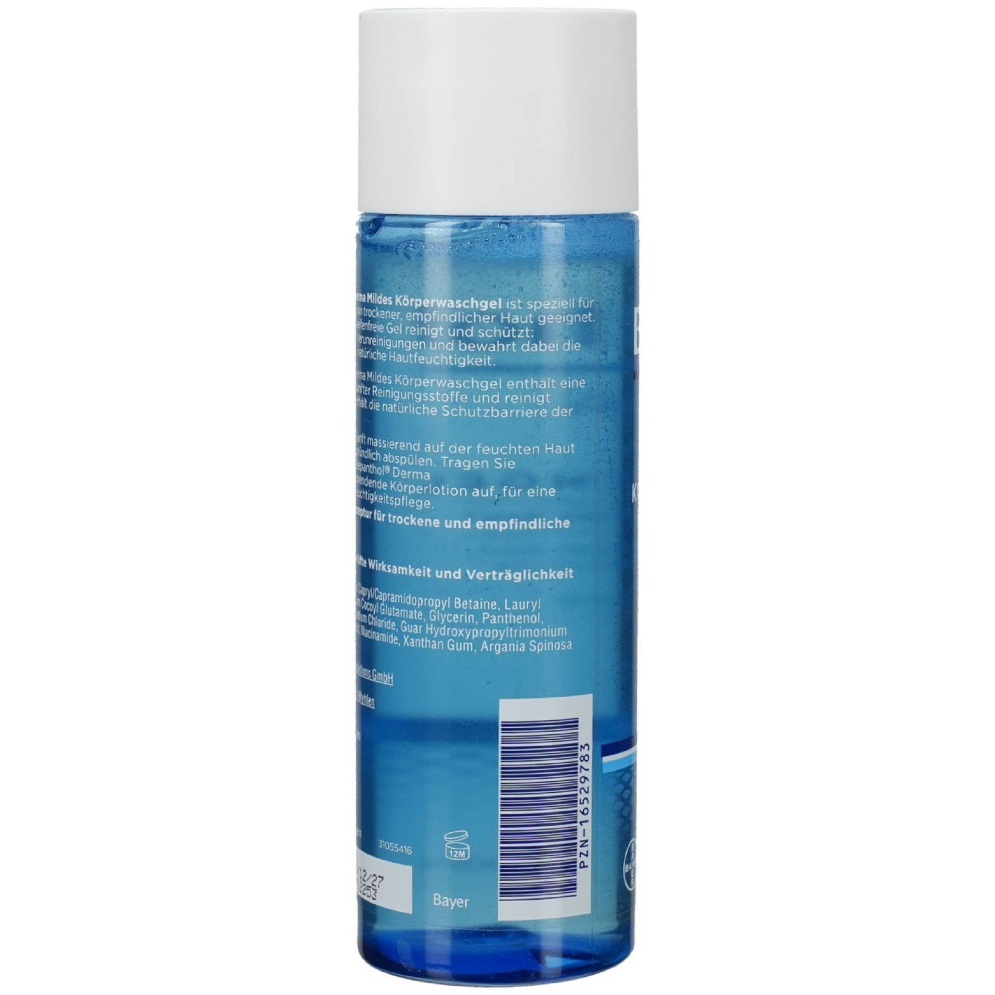 Bepanthol Duschgel Derma mildes Körperwaschgel 200ml PZN 16529783