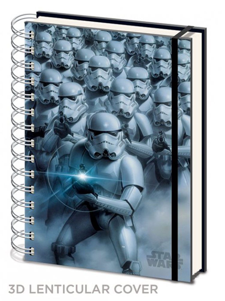 Notizbuch Star Wars - Premium Ноутбуки - Stormtrooper Lenticular