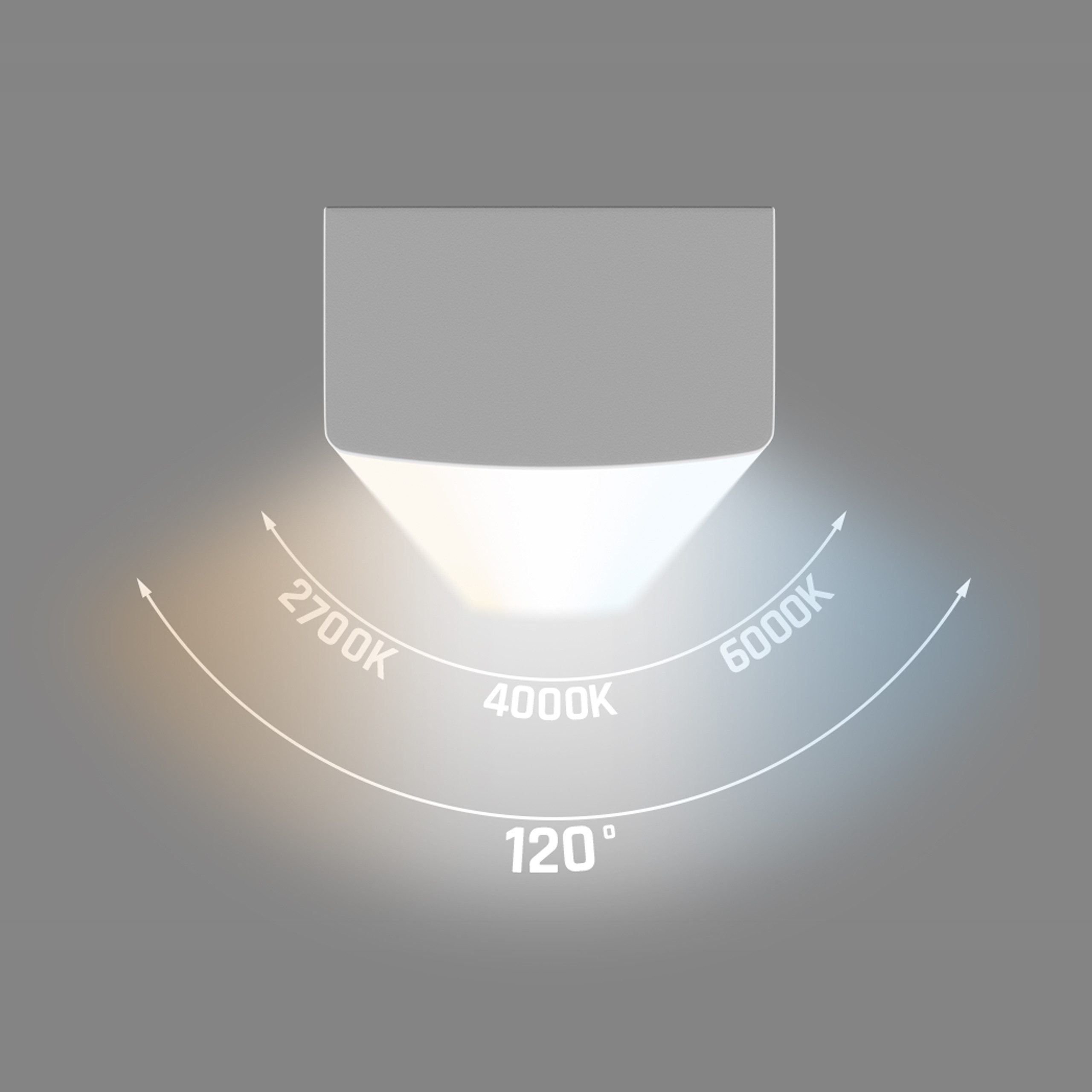 Spectrum Aufbauleuchte SUBTILO 60cm Deckenleuchte 15W günstig online kaufen