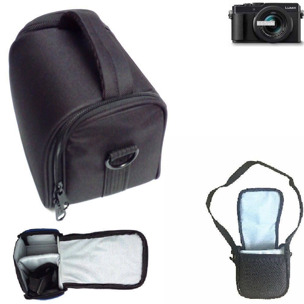 K-S-Trade Kameratasche für Panasonic Lumix DC-LX100 II, Kameratasche  Schultertasche Tragetasche Schutzhülle Fototasche bag