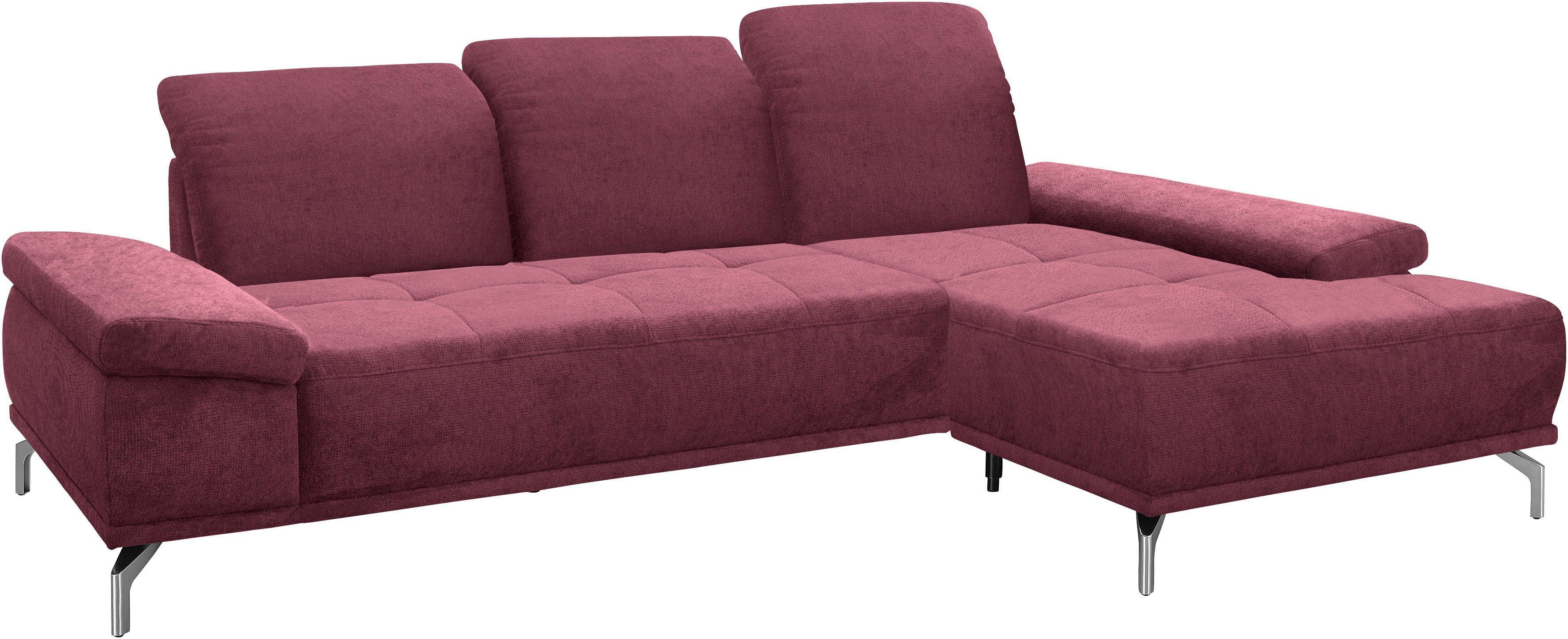 Places of Style Ecksofa Caluna, Inkl.Sitztiefenverstellung günstig online kaufen